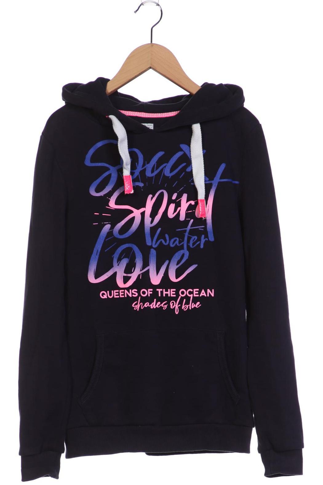 

Soccx Damen Kapuzenpullover, marineblau, Gr. 36