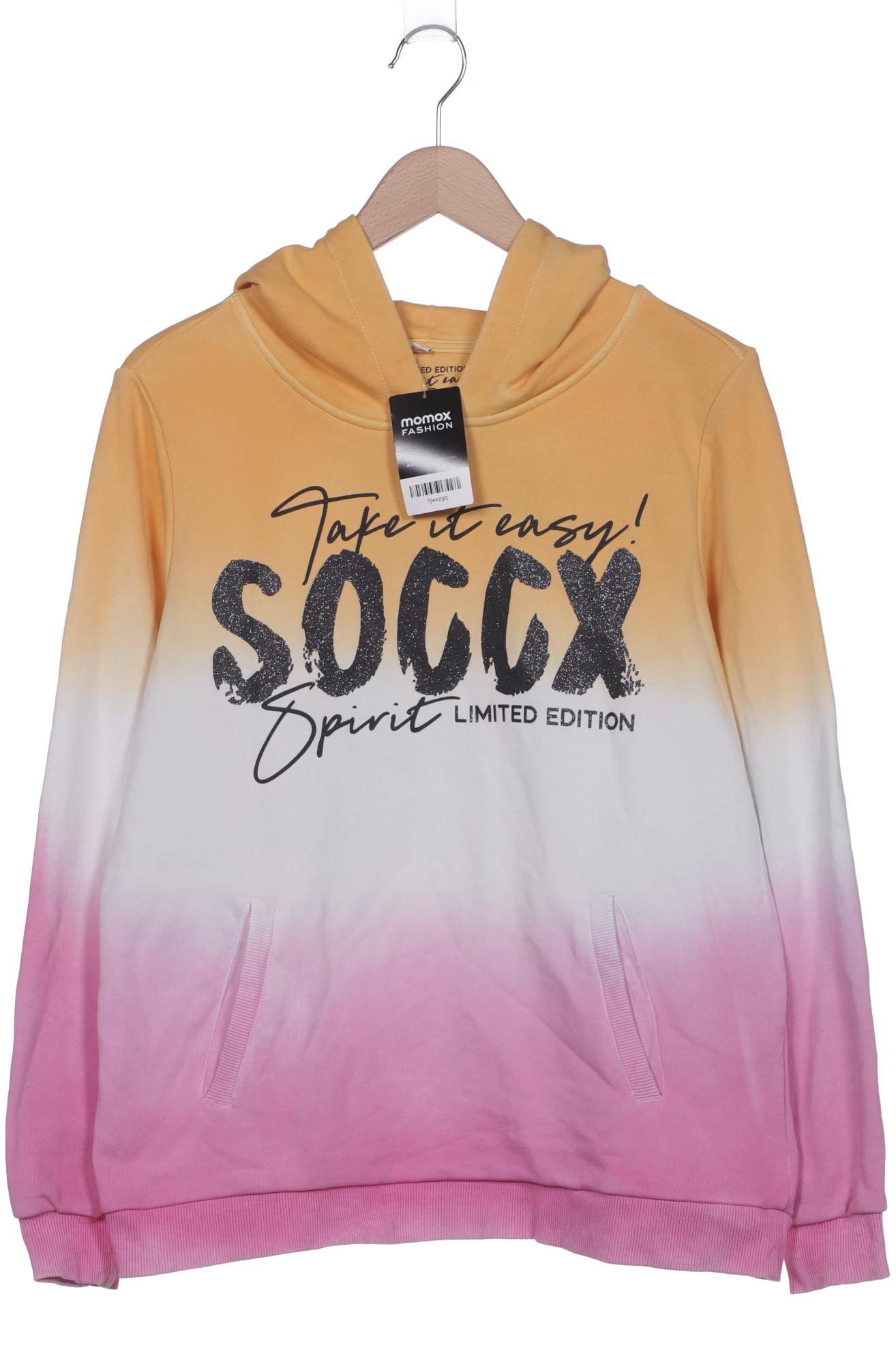 

Soccx Damen Kapuzenpullover, mehrfarbig, Gr. 40