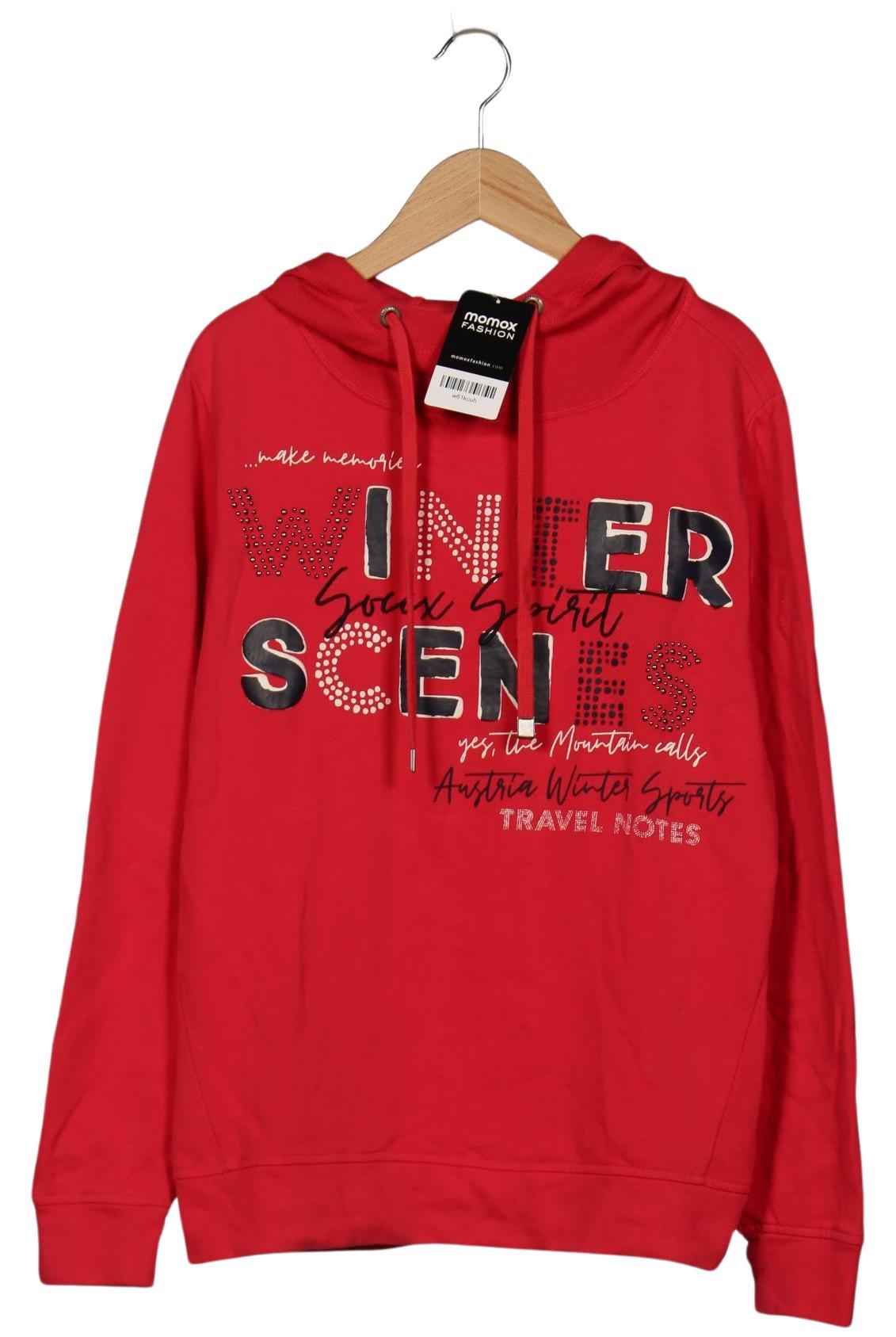 

Soccx Damen Kapuzenpullover, pink, Gr. 38