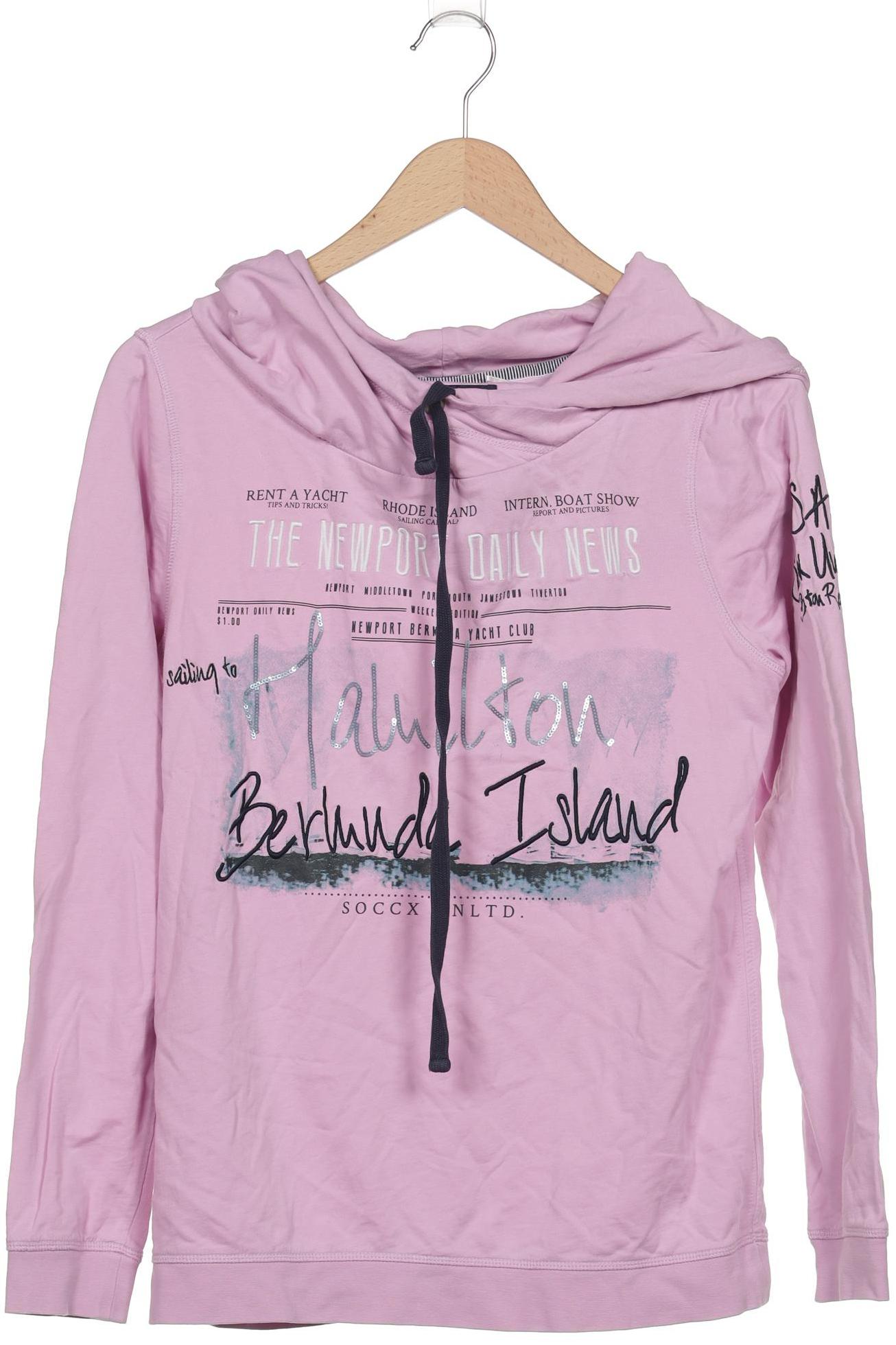 

Soccx Damen Kapuzenpullover, flieder, Gr. 40