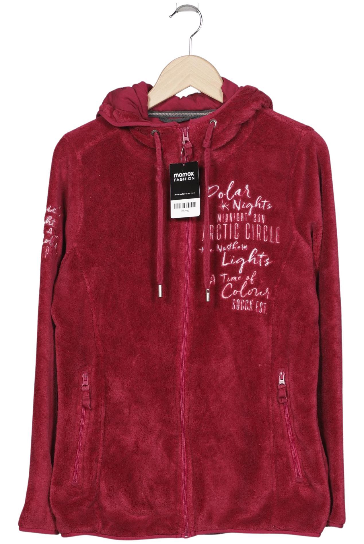 

Soccx Damen Kapuzenpullover, bordeaux, Gr. 42