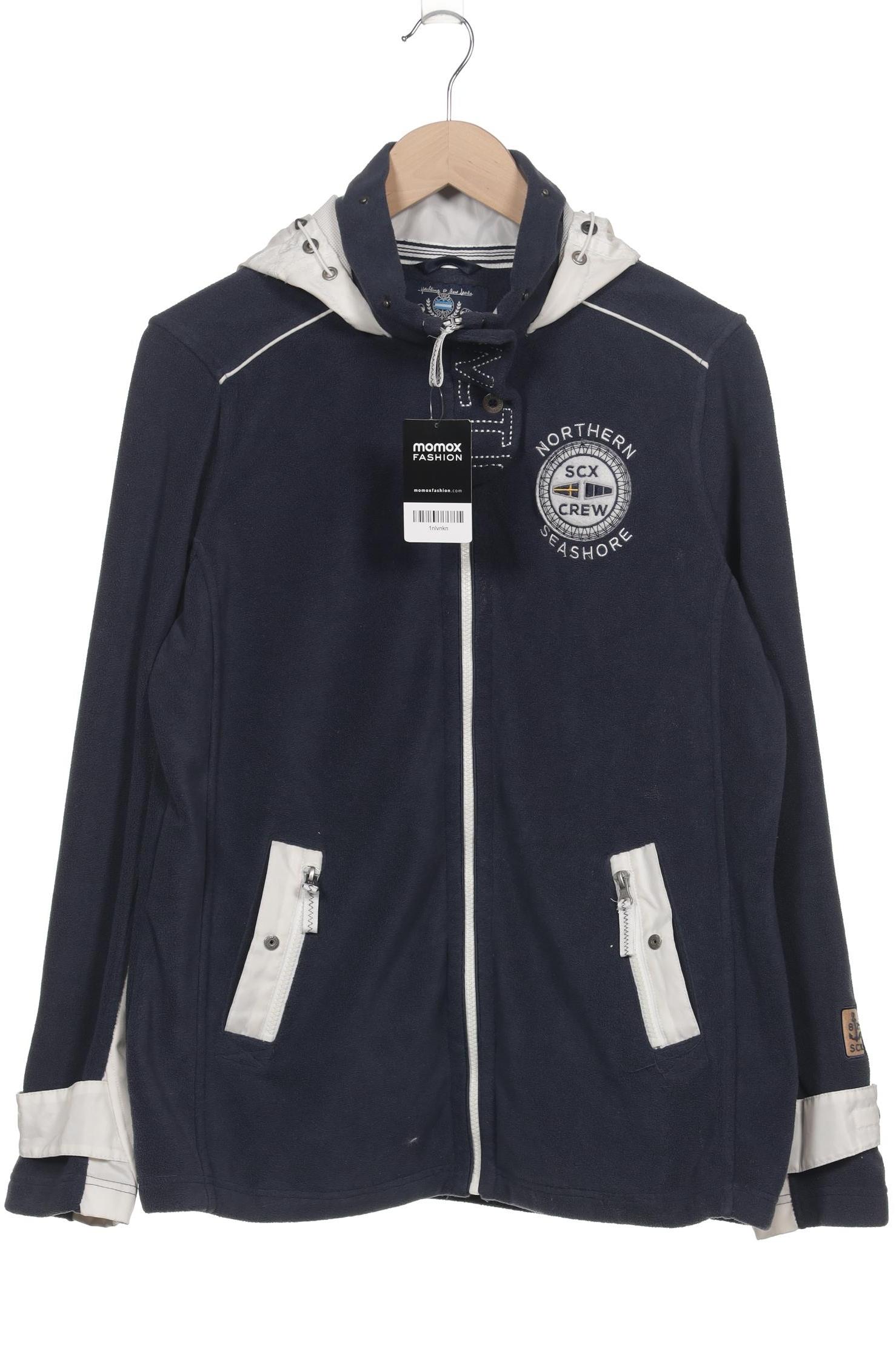 

Soccx Damen Kapuzenpullover, marineblau, Gr. 42