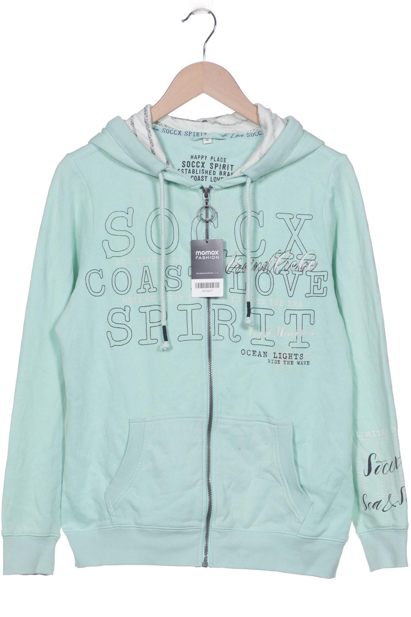 

SOCCX Damen Kapuzenpullover, hellgrün
