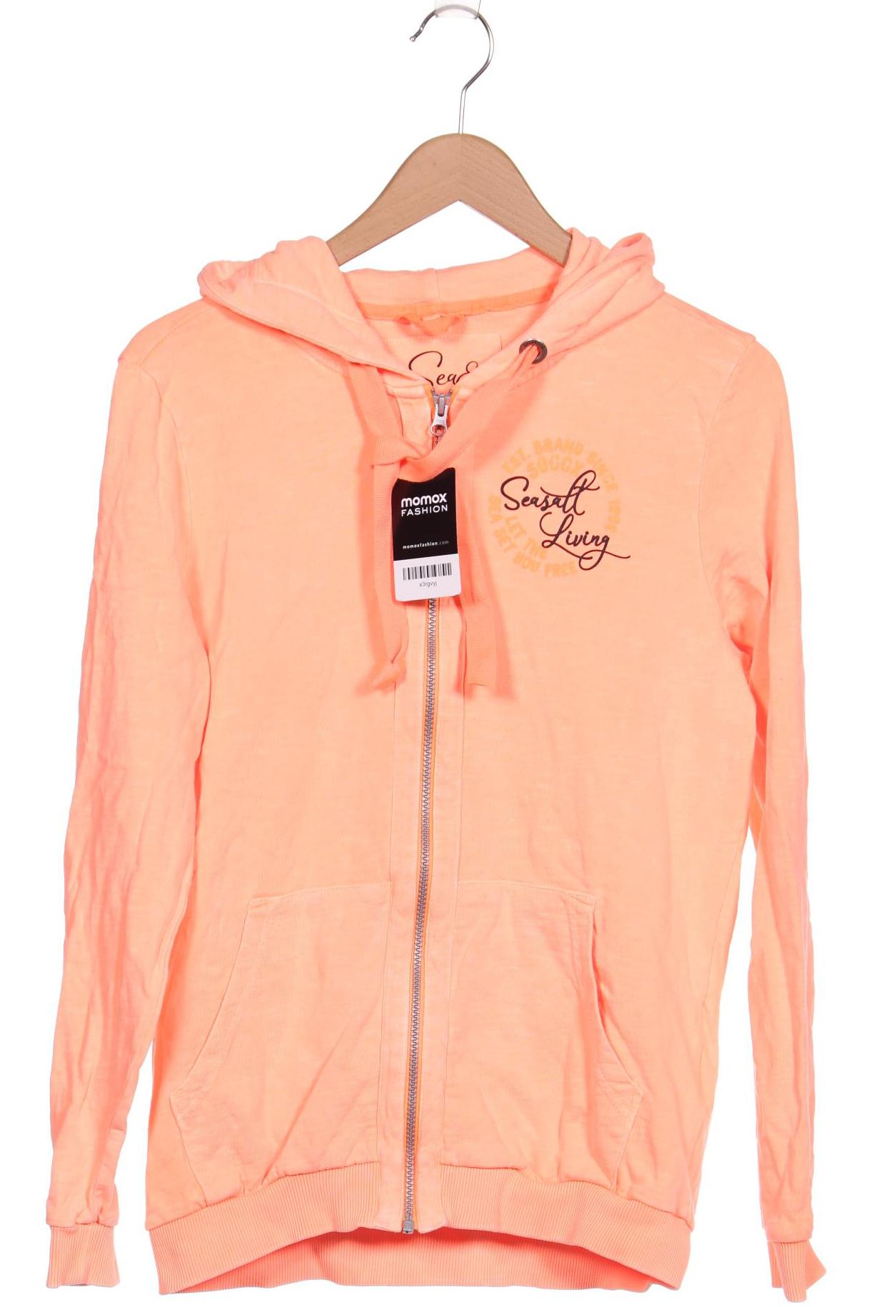 

SOCCX Damen Kapuzenpullover, neon