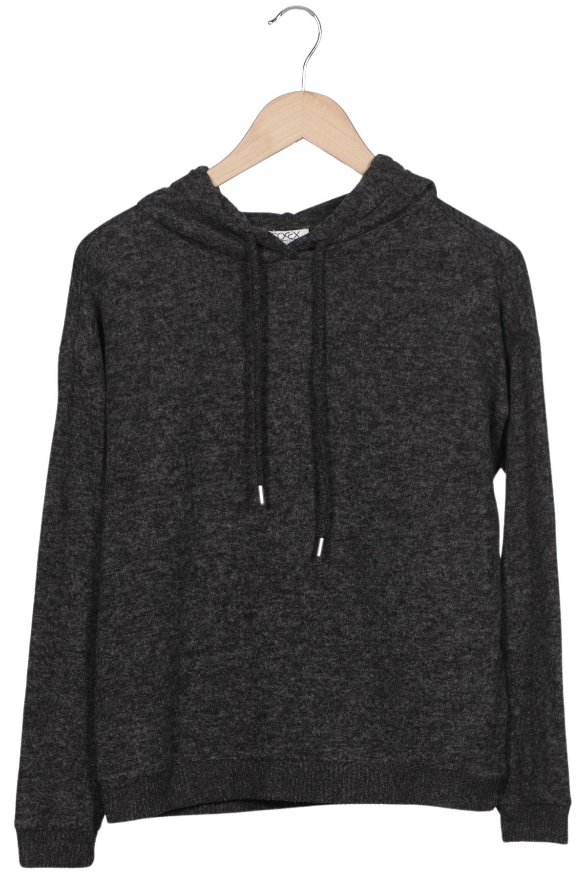

Soccx Damen Kapuzenpullover, grau, Gr. 36