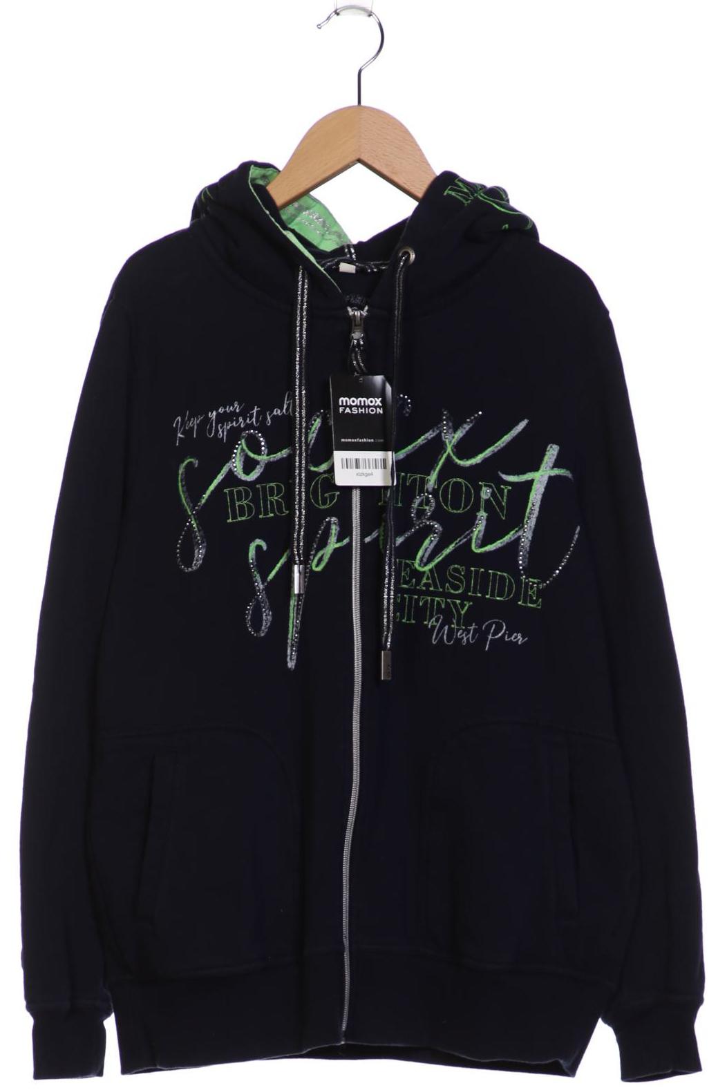 

Soccx Damen Kapuzenpullover, marineblau, Gr. 38