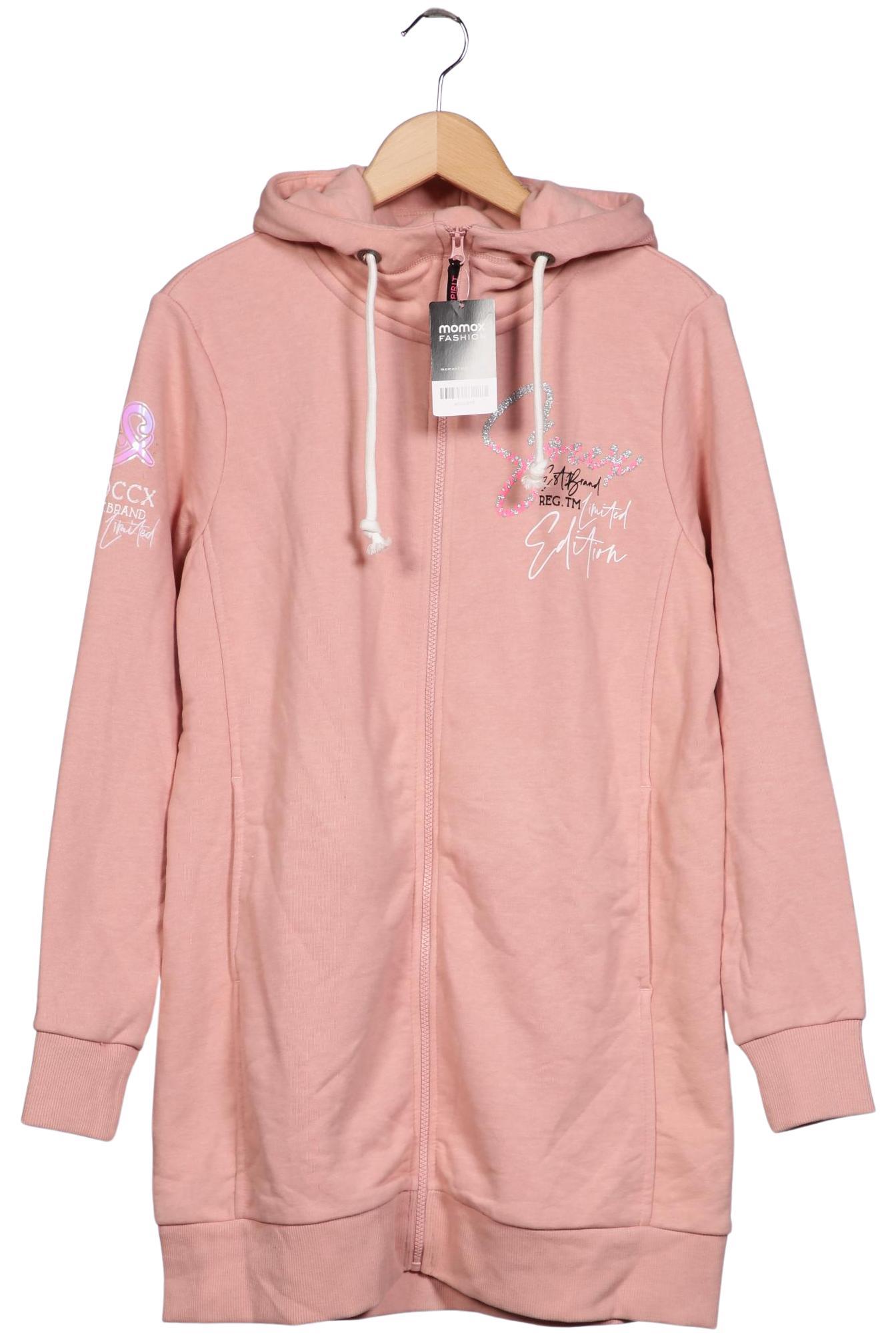 

Soccx Damen Kapuzenpullover, pink, Gr. 42