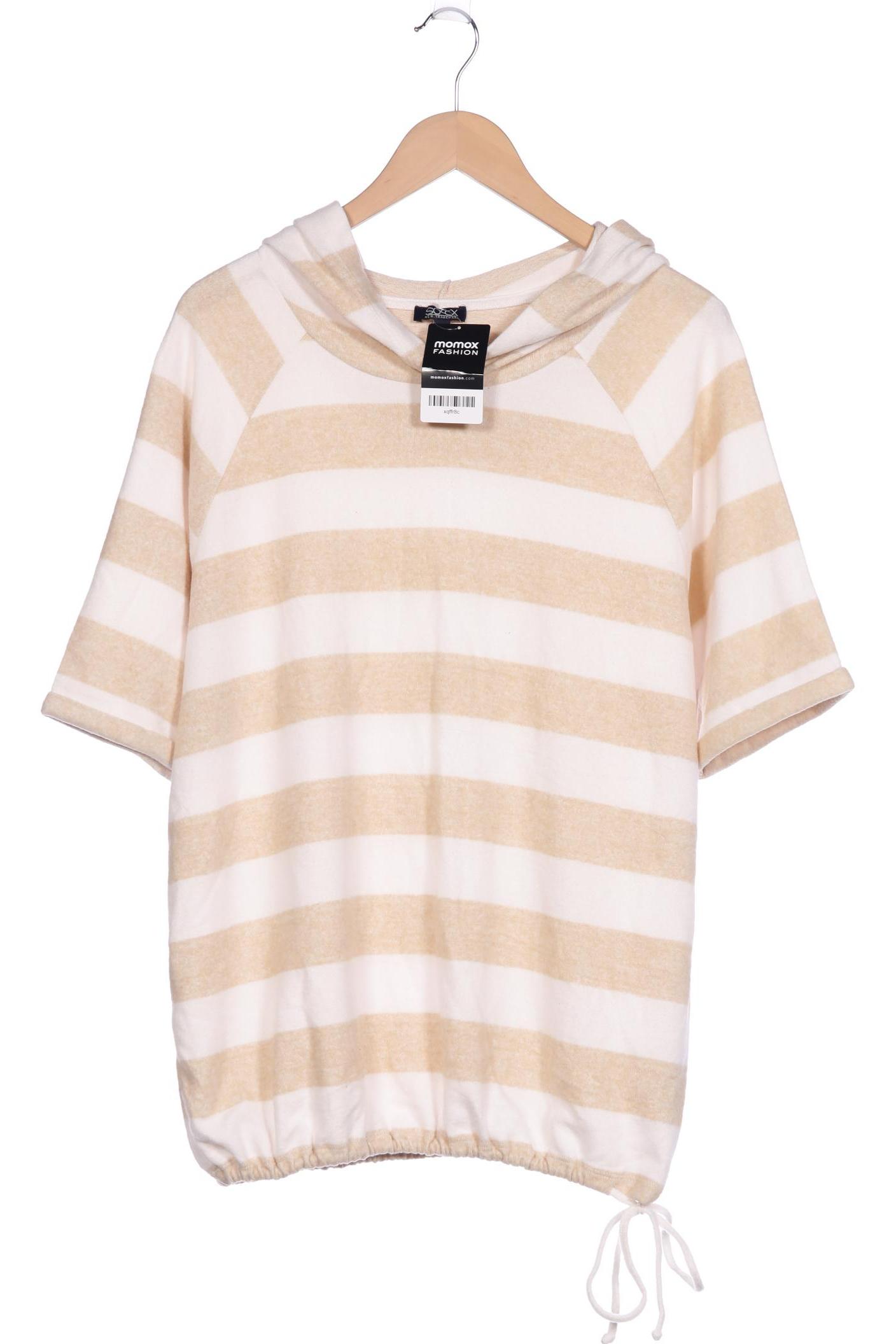 

SOCCX Damen Kapuzenpullover, beige