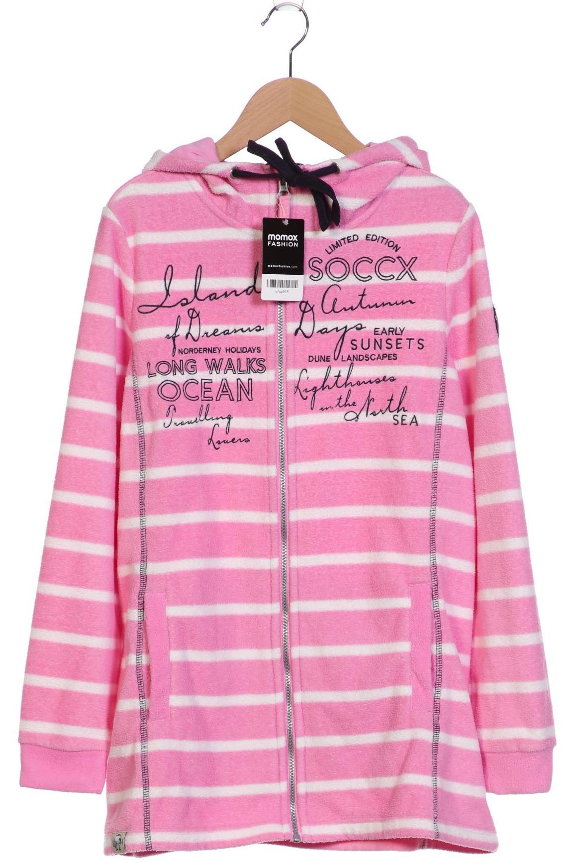 

SOCCX Damen Kapuzenpullover, pink