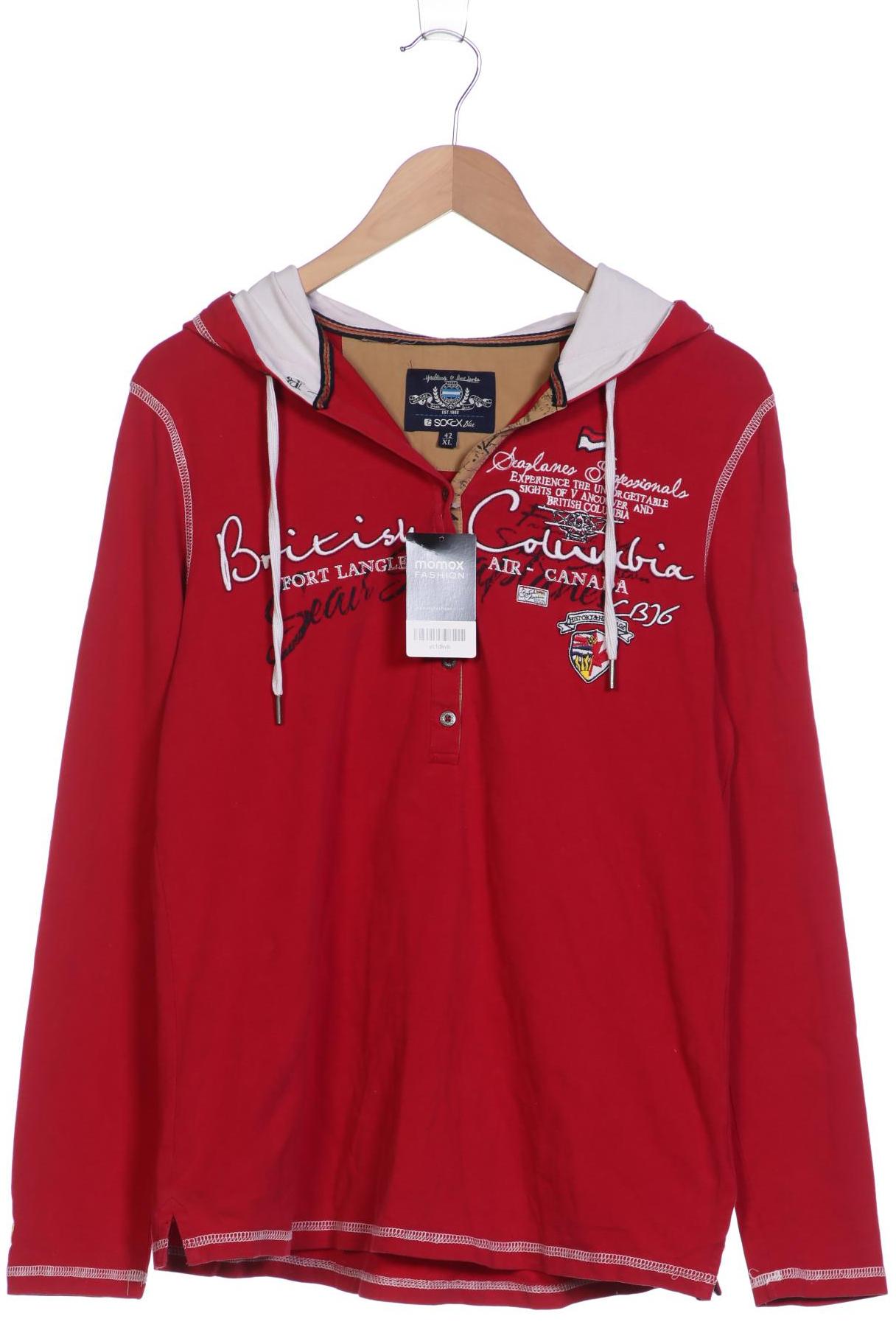 

SOCCX Damen Kapuzenpullover, rot