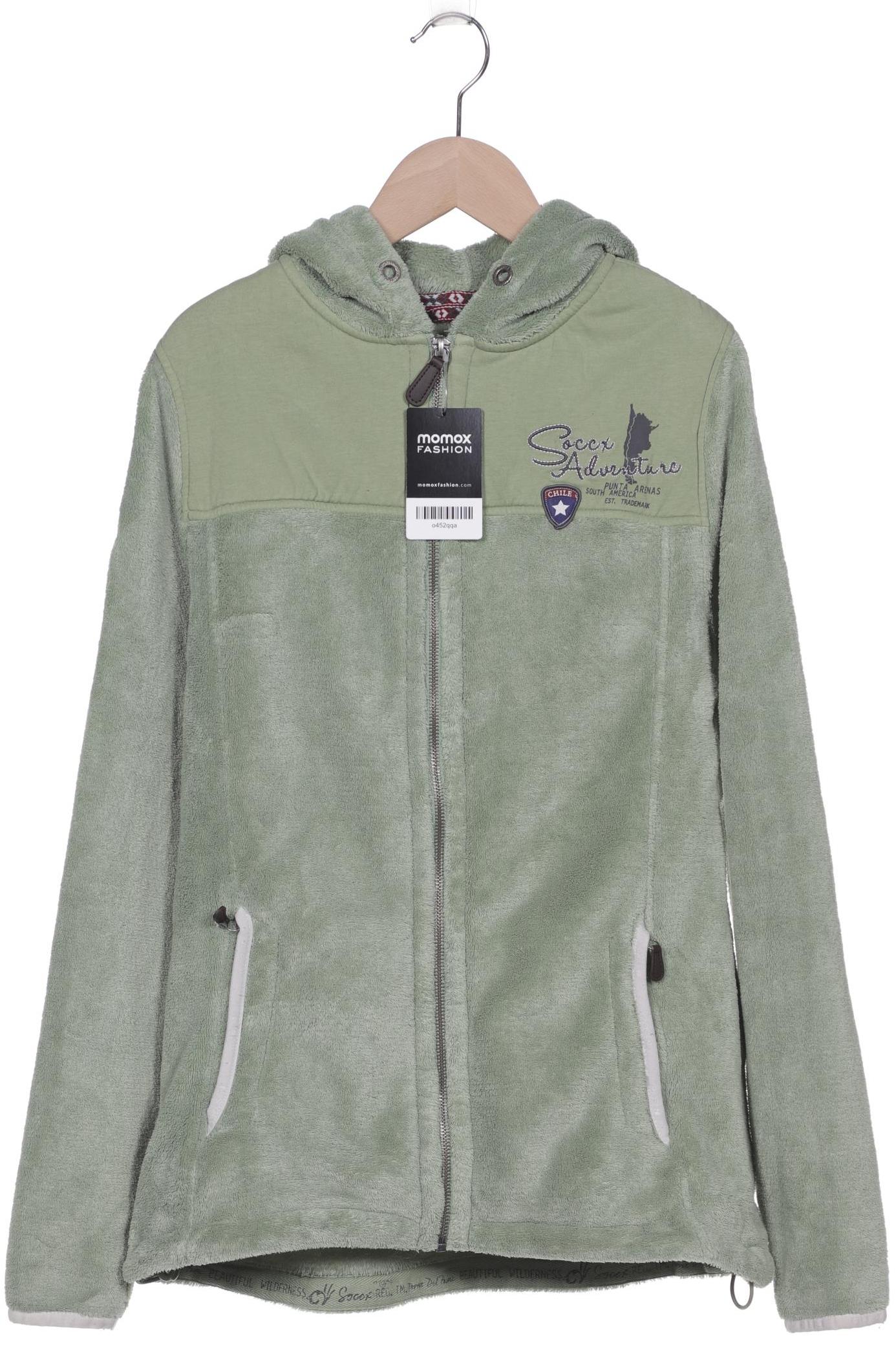 

SOCCX Damen Kapuzenpullover, grün