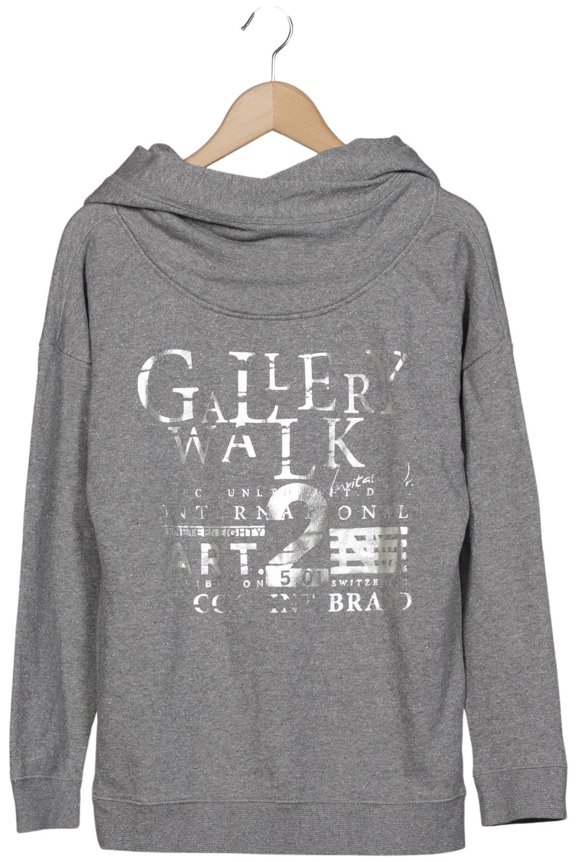 

Soccx Damen Kapuzenpullover, grau, Gr. 36