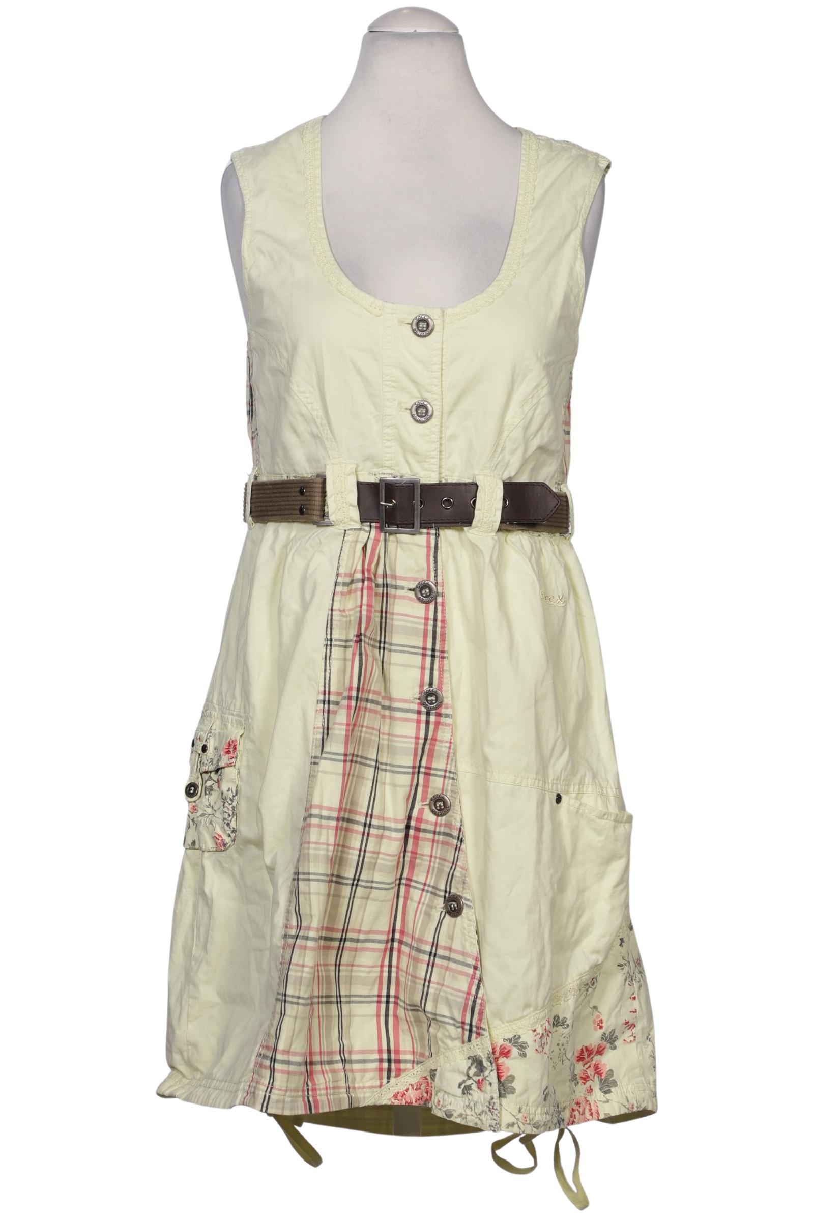 

Soccx Damen Kleid, gelb, Gr. 38