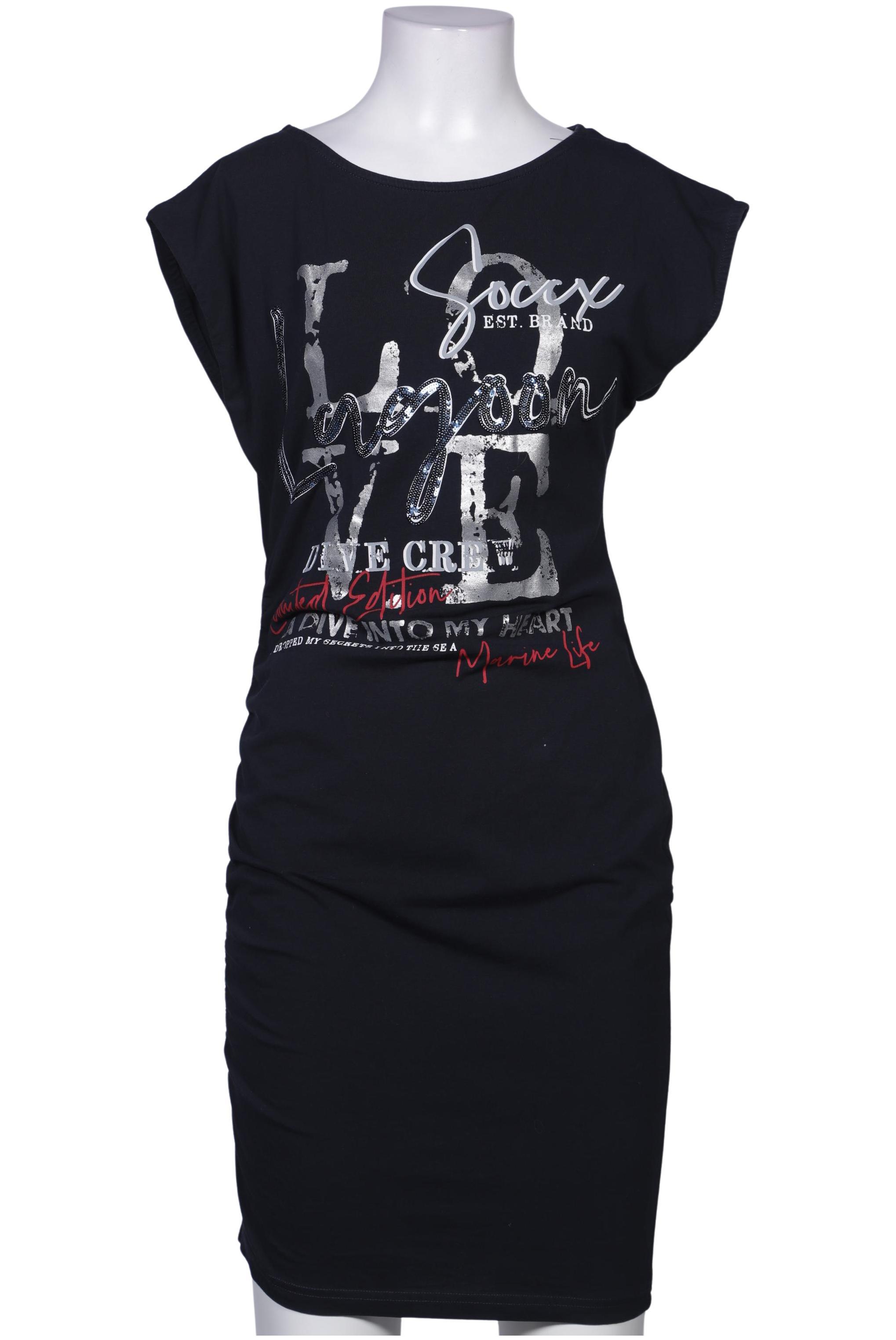 

Soccx Damen Kleid, marineblau, Gr. 36