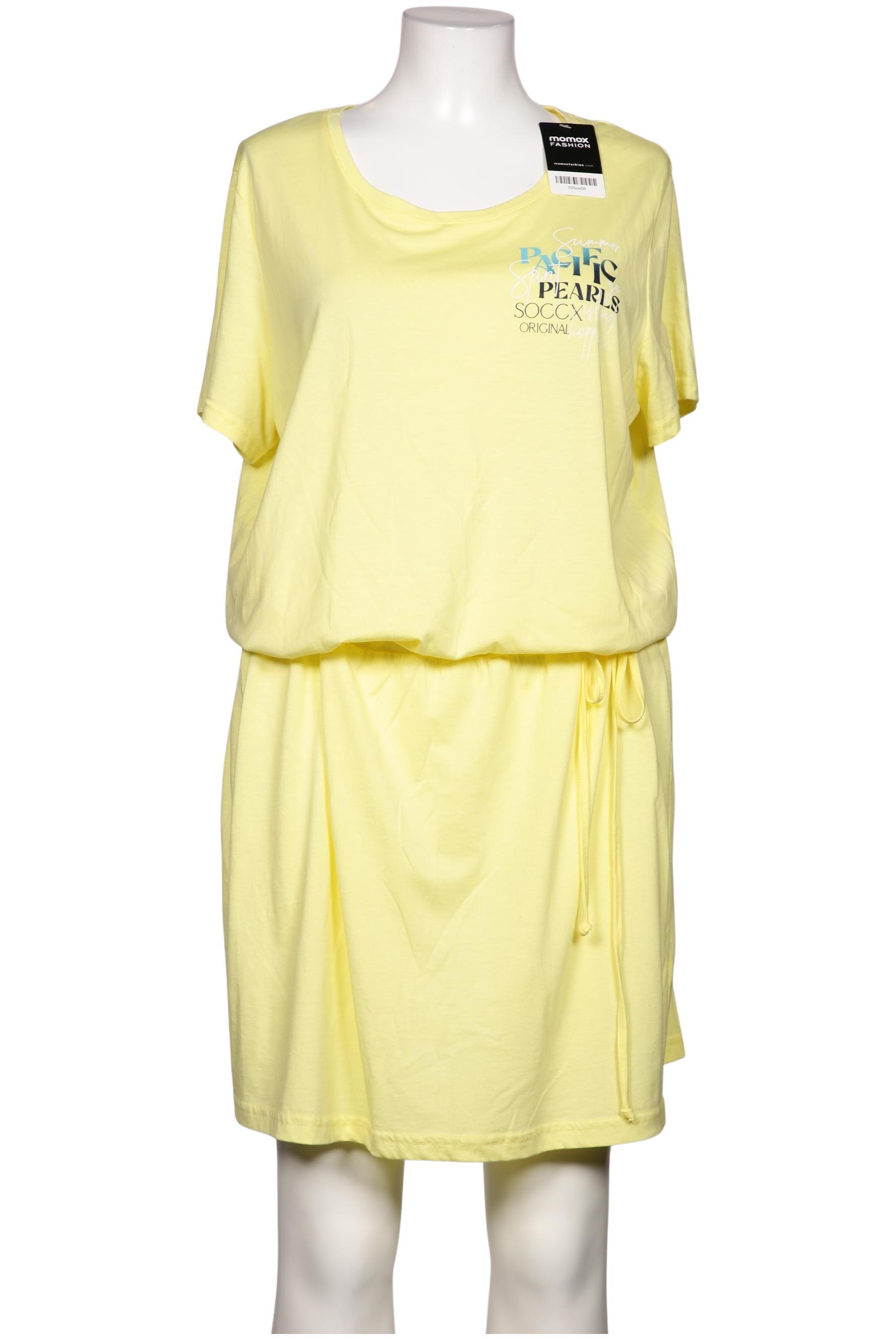 

Soccx Damen Kleid, gelb, Gr. 44