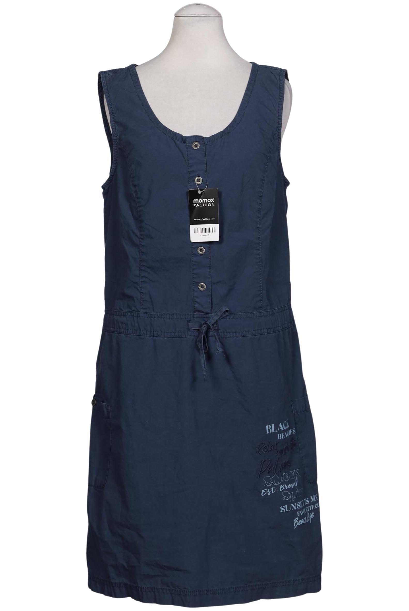 

Soccx Damen Kleid, blau, Gr. 36