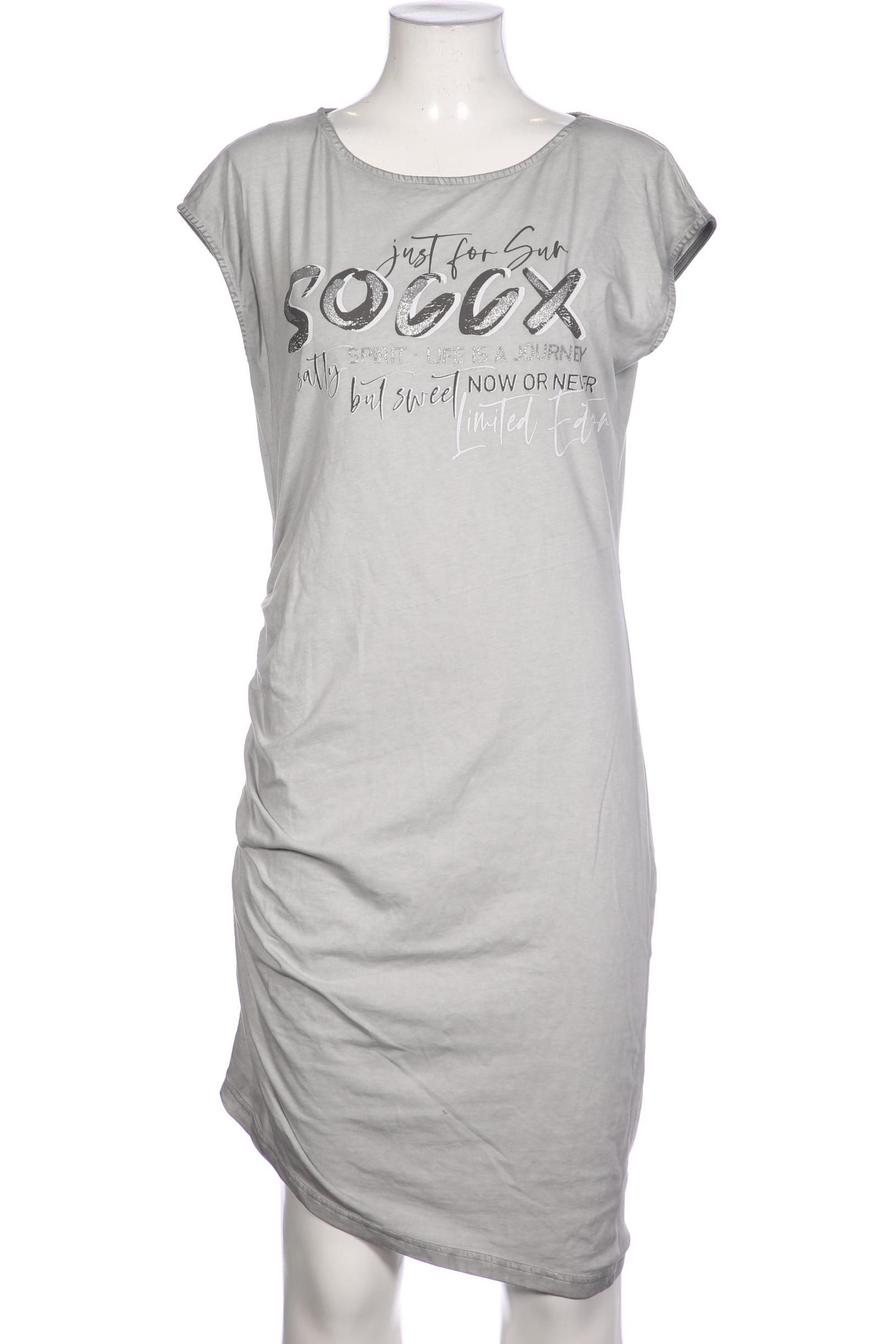 

SOCCX Damen Kleid, grau