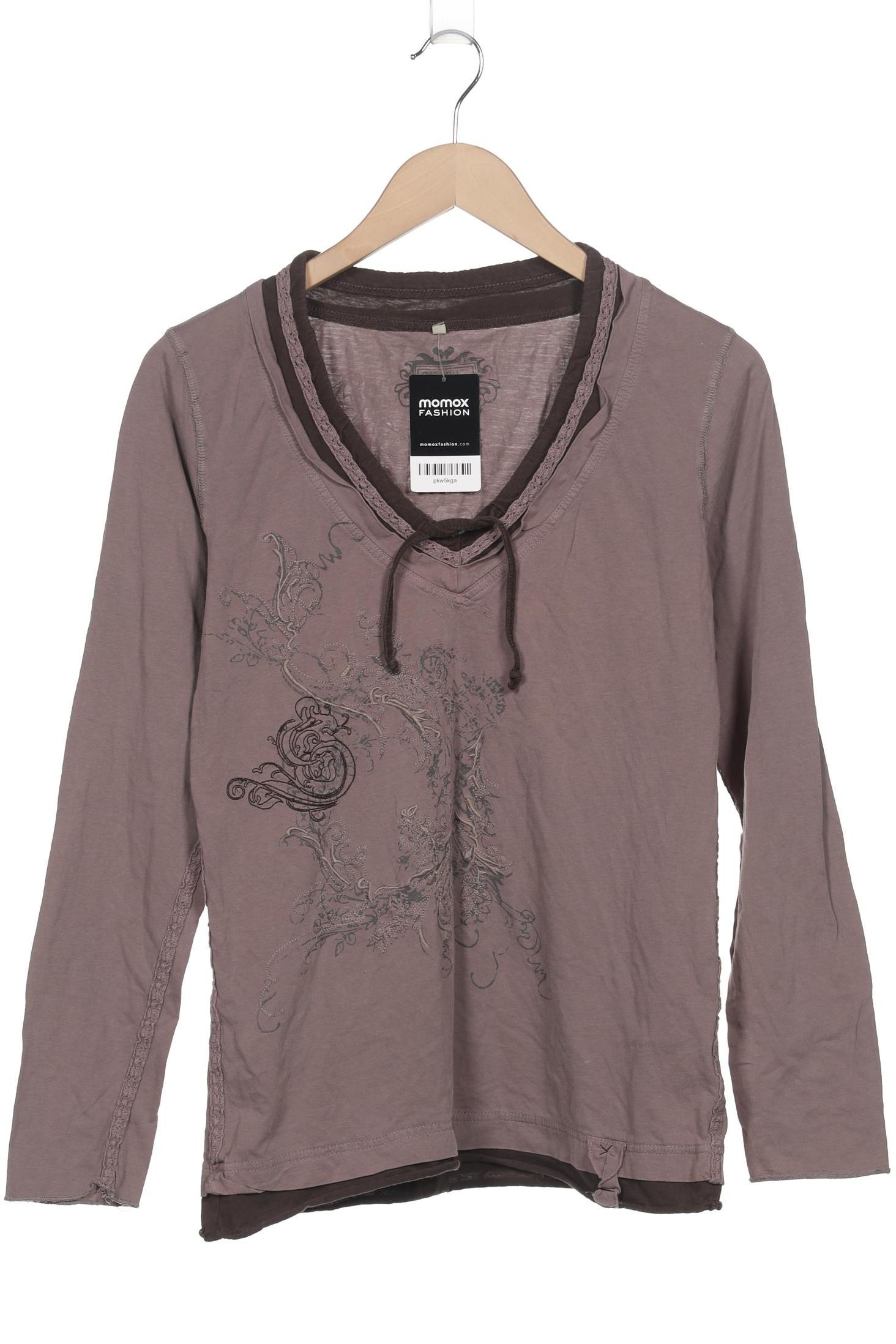 

Soccx Damen Langarmshirt, grau, Gr. 44