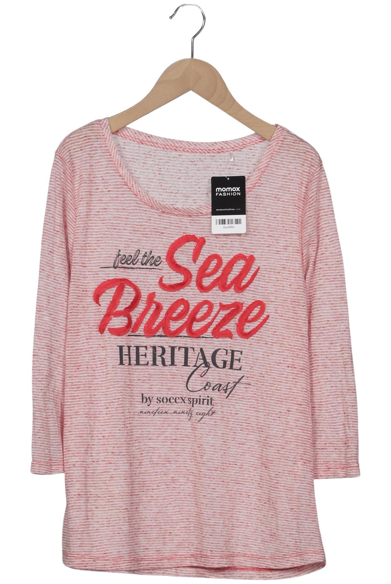 

Soccx Damen Langarmshirt, mehrfarbig, Gr. 38