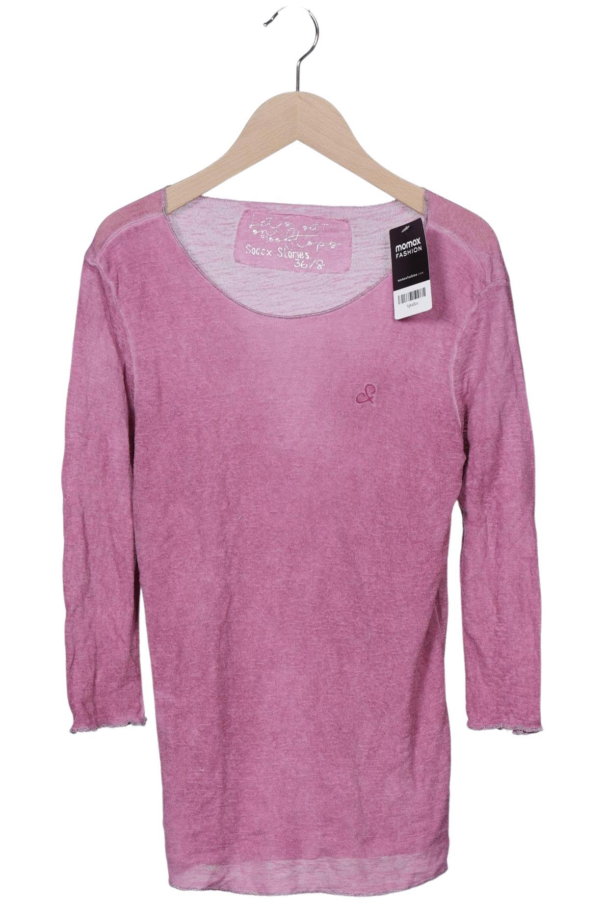 

Soccx Damen Langarmshirt, pink, Gr. 36