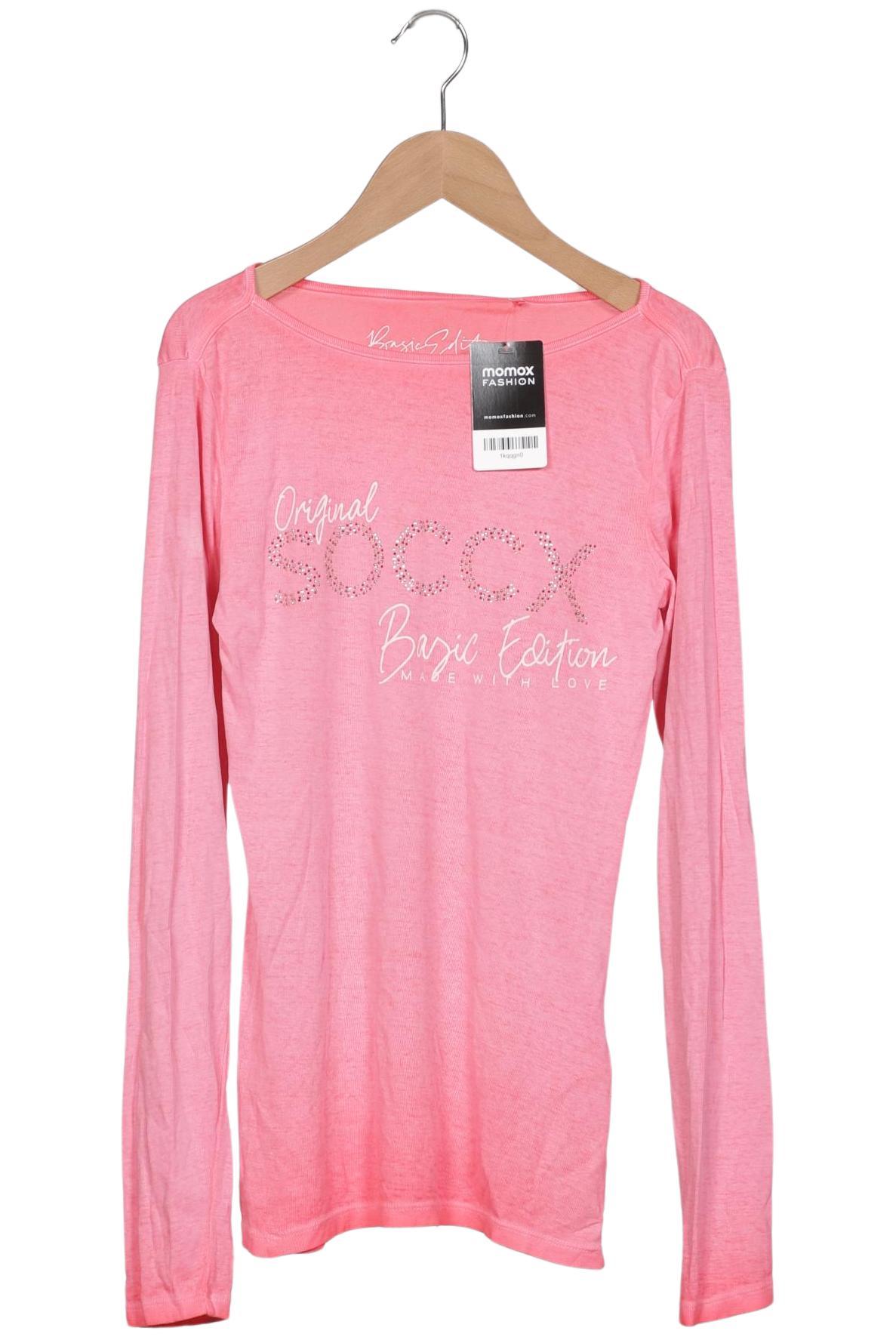 

Soccx Damen Langarmshirt, pink, Gr. 36