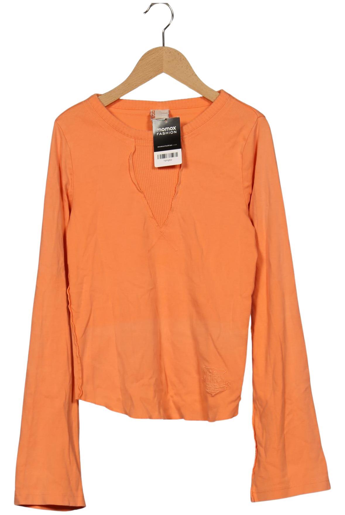 

Soccx Damen Langarmshirt, orange, Gr. 38
