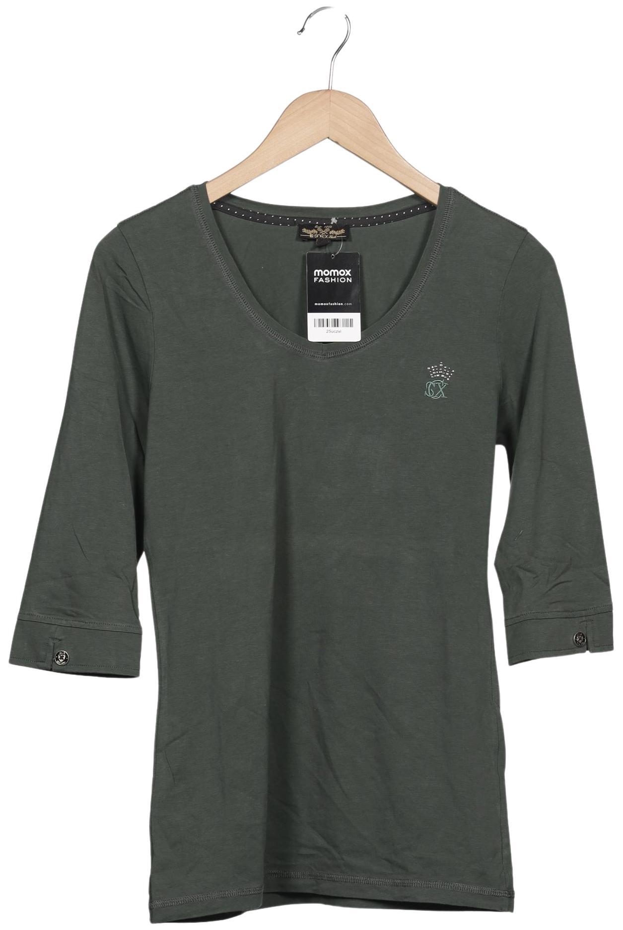 

Soccx Damen Langarmshirt, grün, Gr. 38