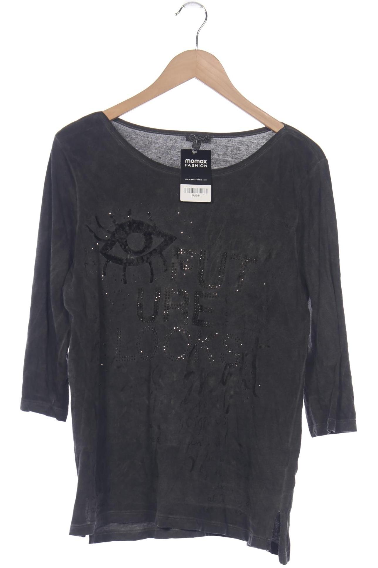 

Soccx Damen Langarmshirt, grau, Gr. 40