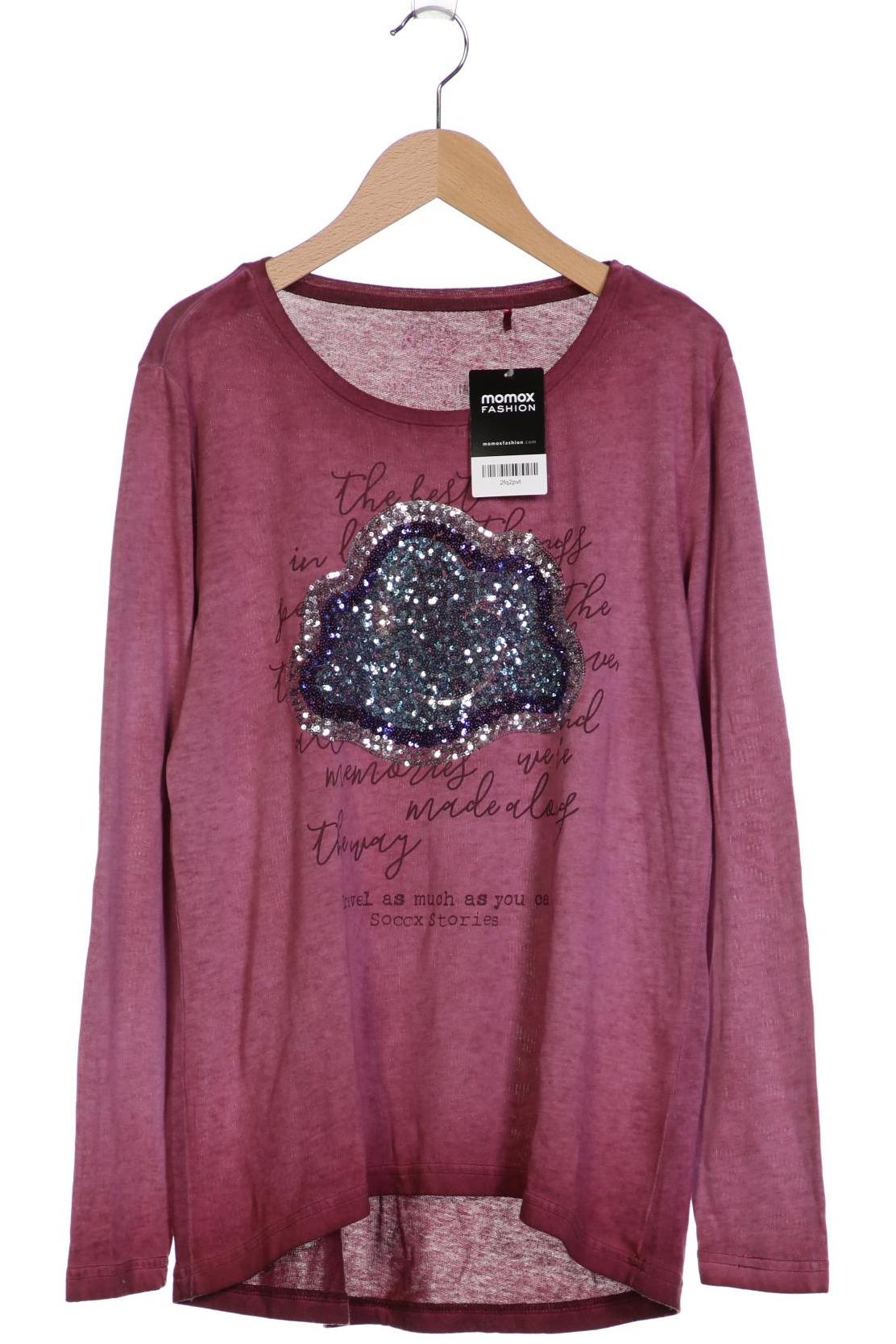 

Soccx Damen Langarmshirt, pink, Gr. 40