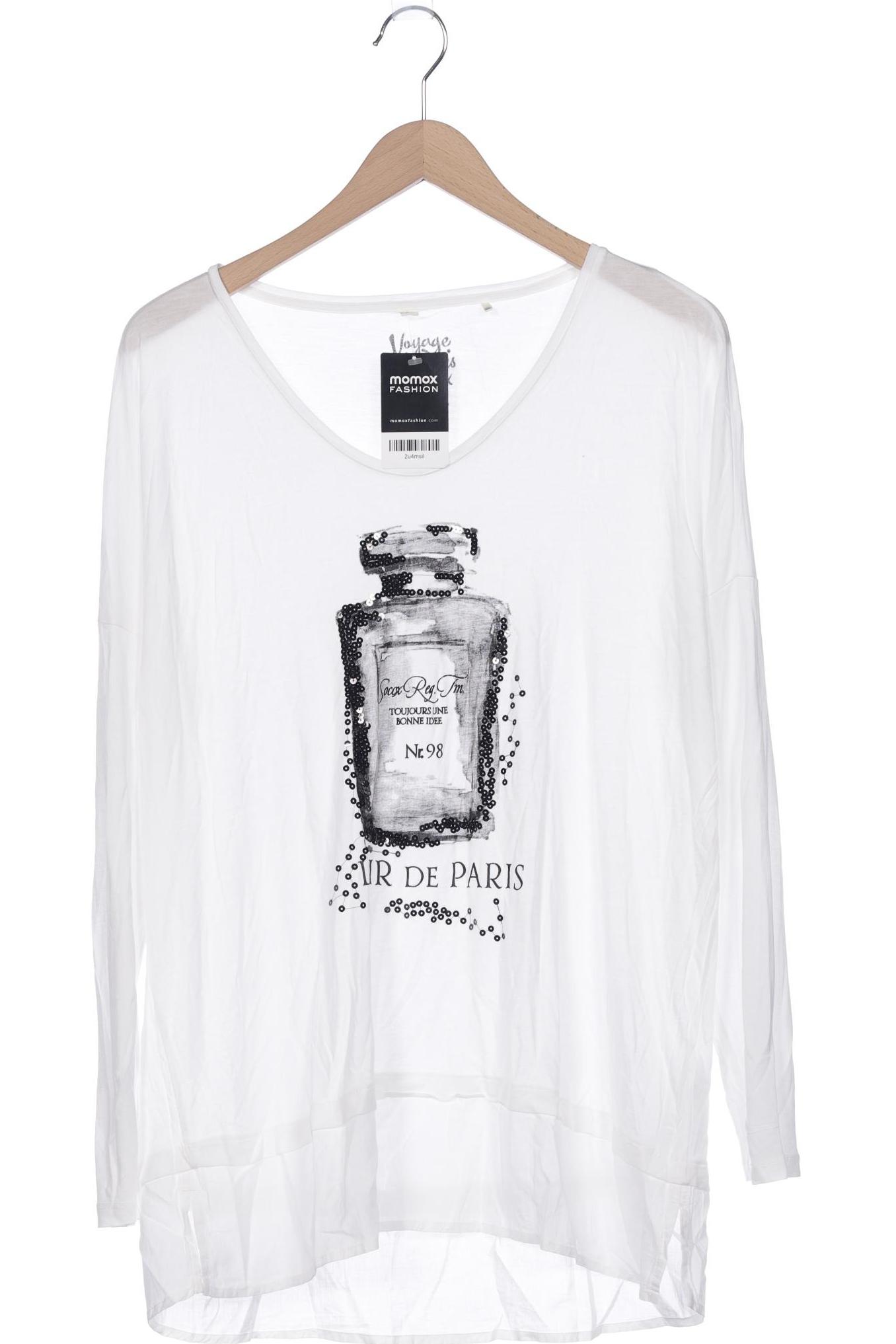 

Soccx Damen Langarmshirt, weiß, Gr. 42