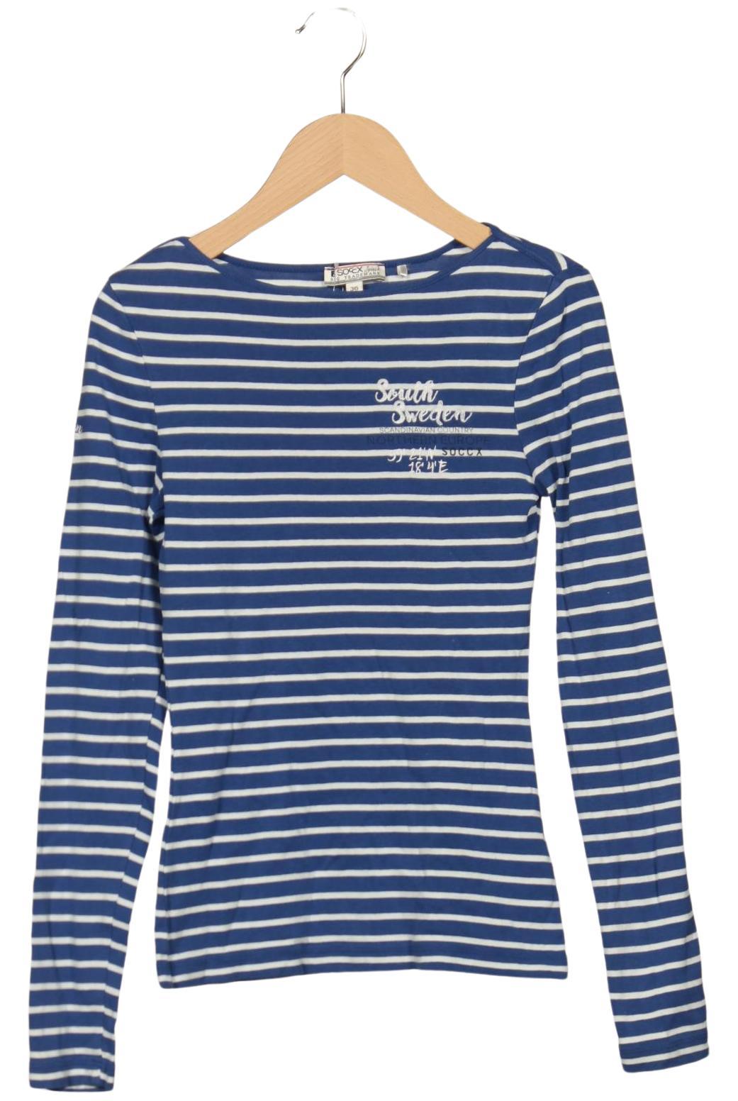 

Soccx Damen Langarmshirt, mehrfarbig, Gr. 36