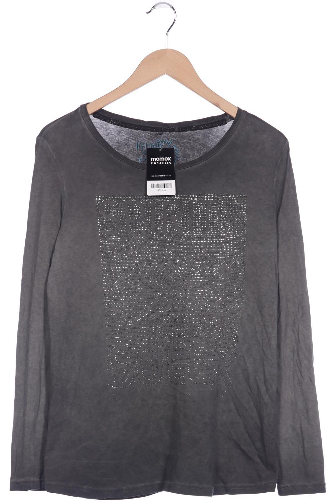 

Soccx Damen Langarmshirt, grau, Gr. 44