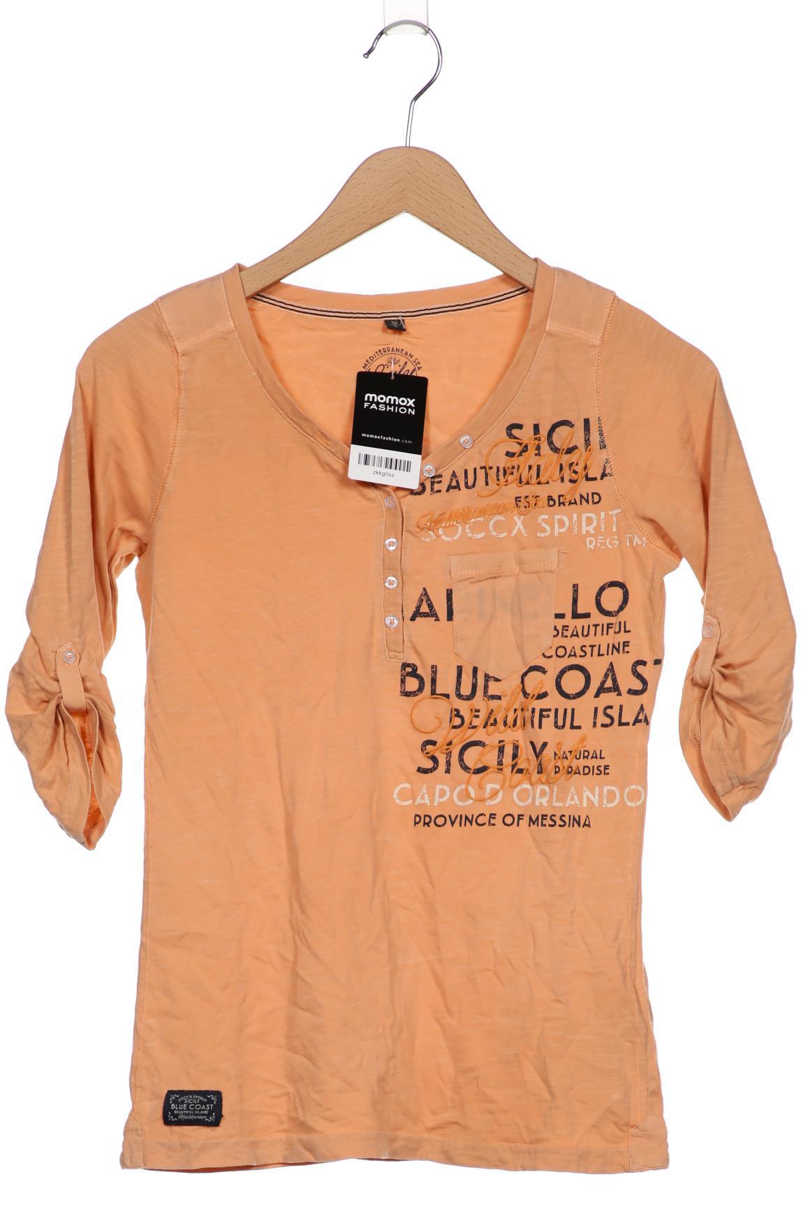 

SOCCX Damen Langarmshirt, orange
