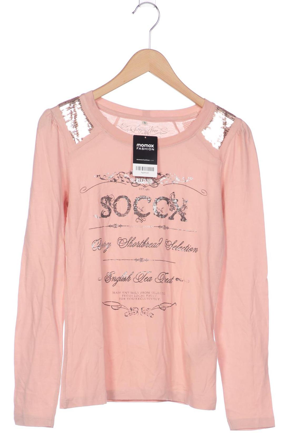 

Soccx Damen Langarmshirt, pink, Gr. 36