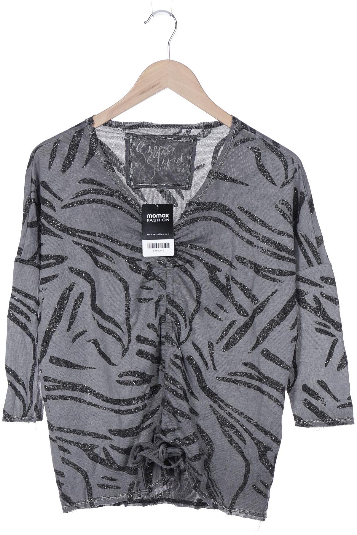 

Soccx Damen Langarmshirt, grau, Gr. 38