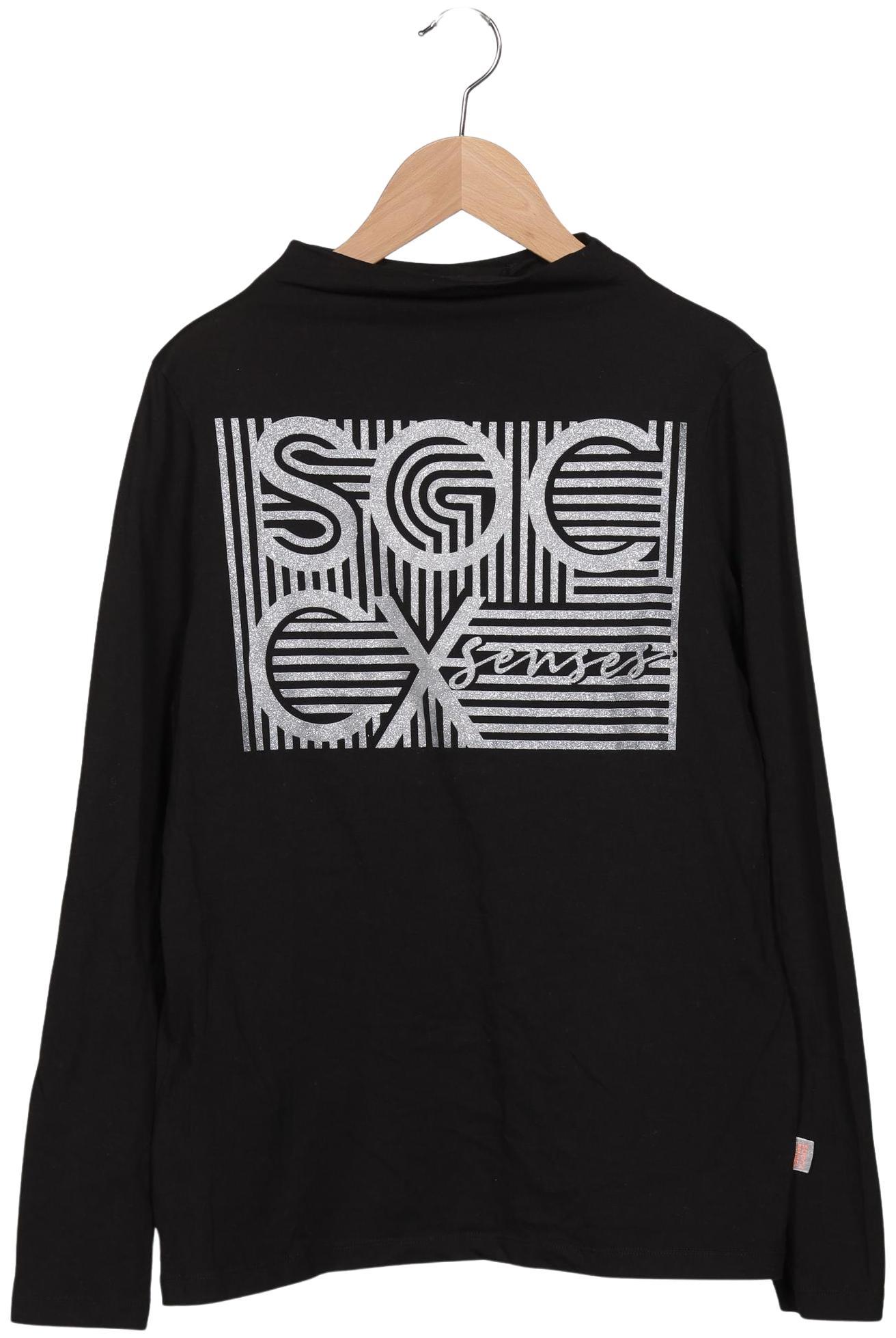 

Soccx Damen Langarmshirt, schwarz, Gr. 36