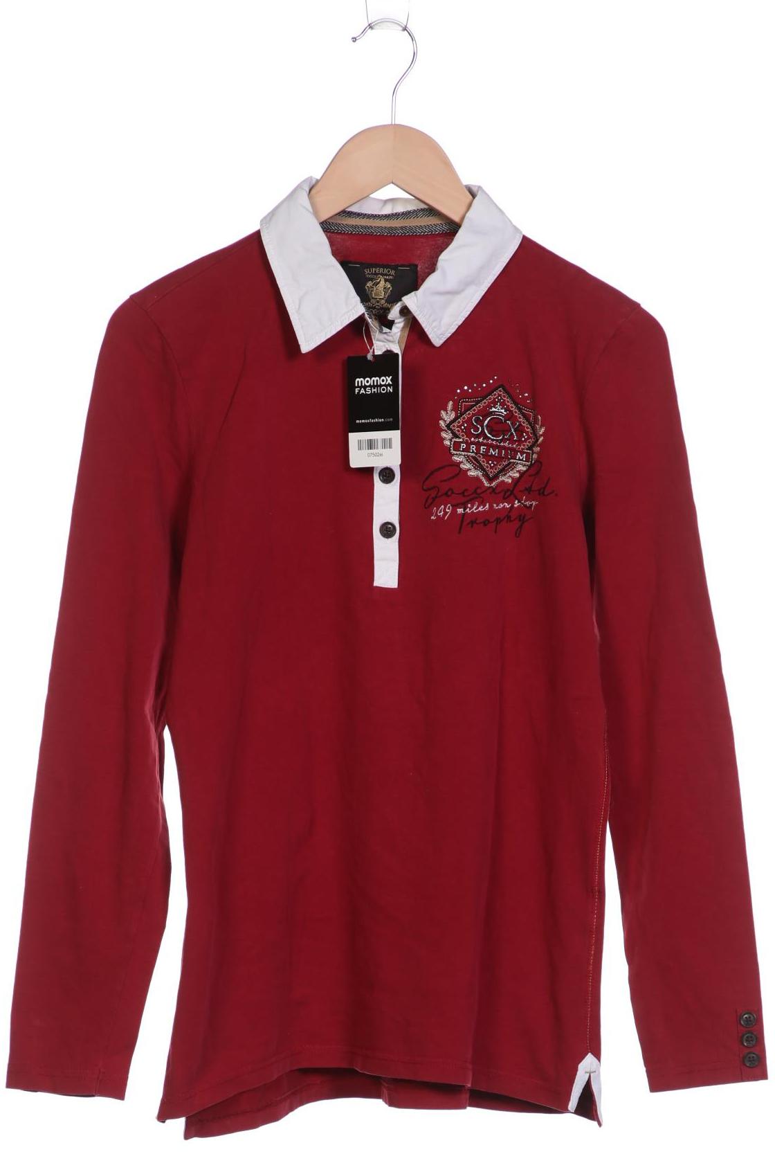 

Soccx Damen Langarmshirt, rot, Gr. 44