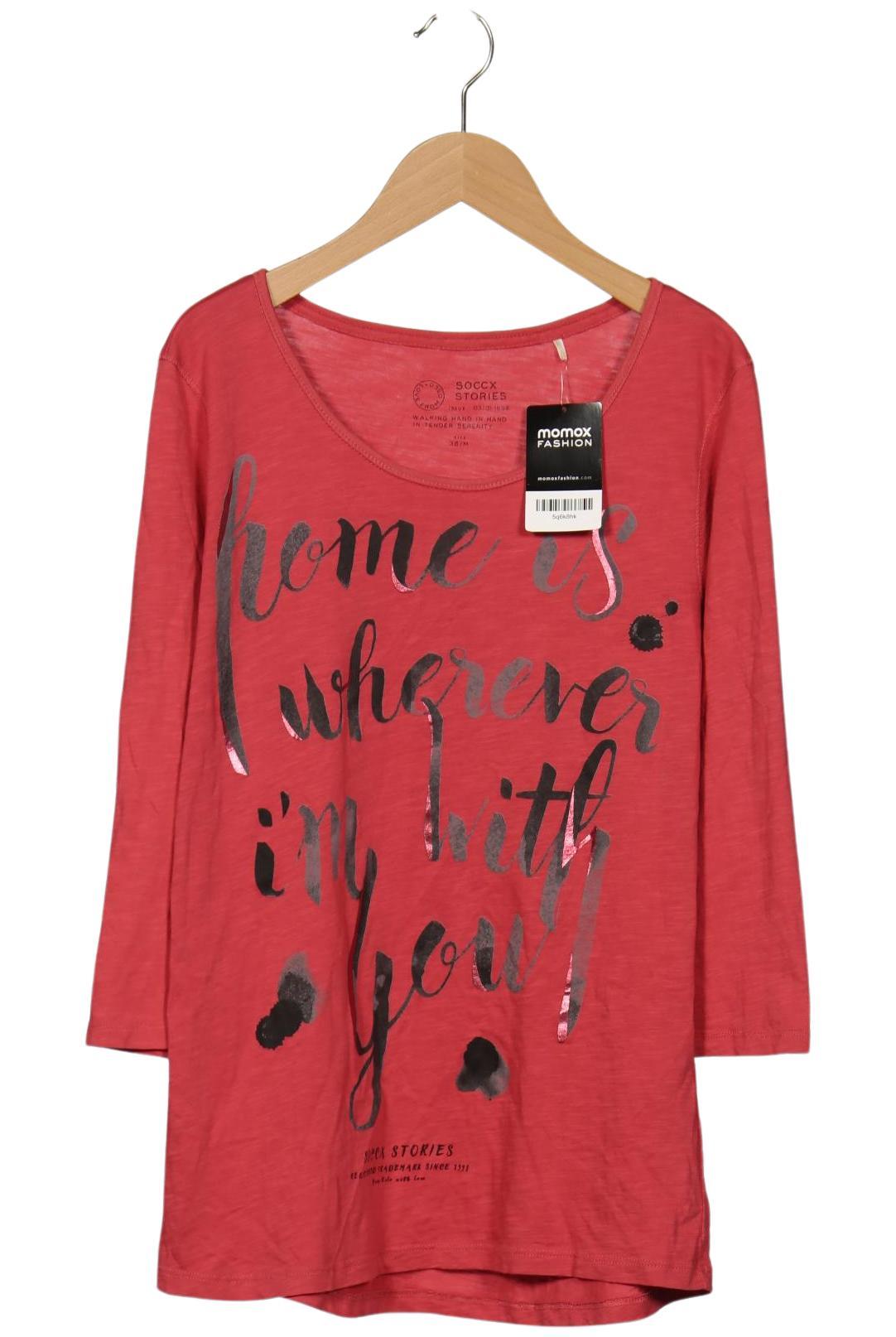 

Soccx Damen Langarmshirt, rot, Gr. 38
