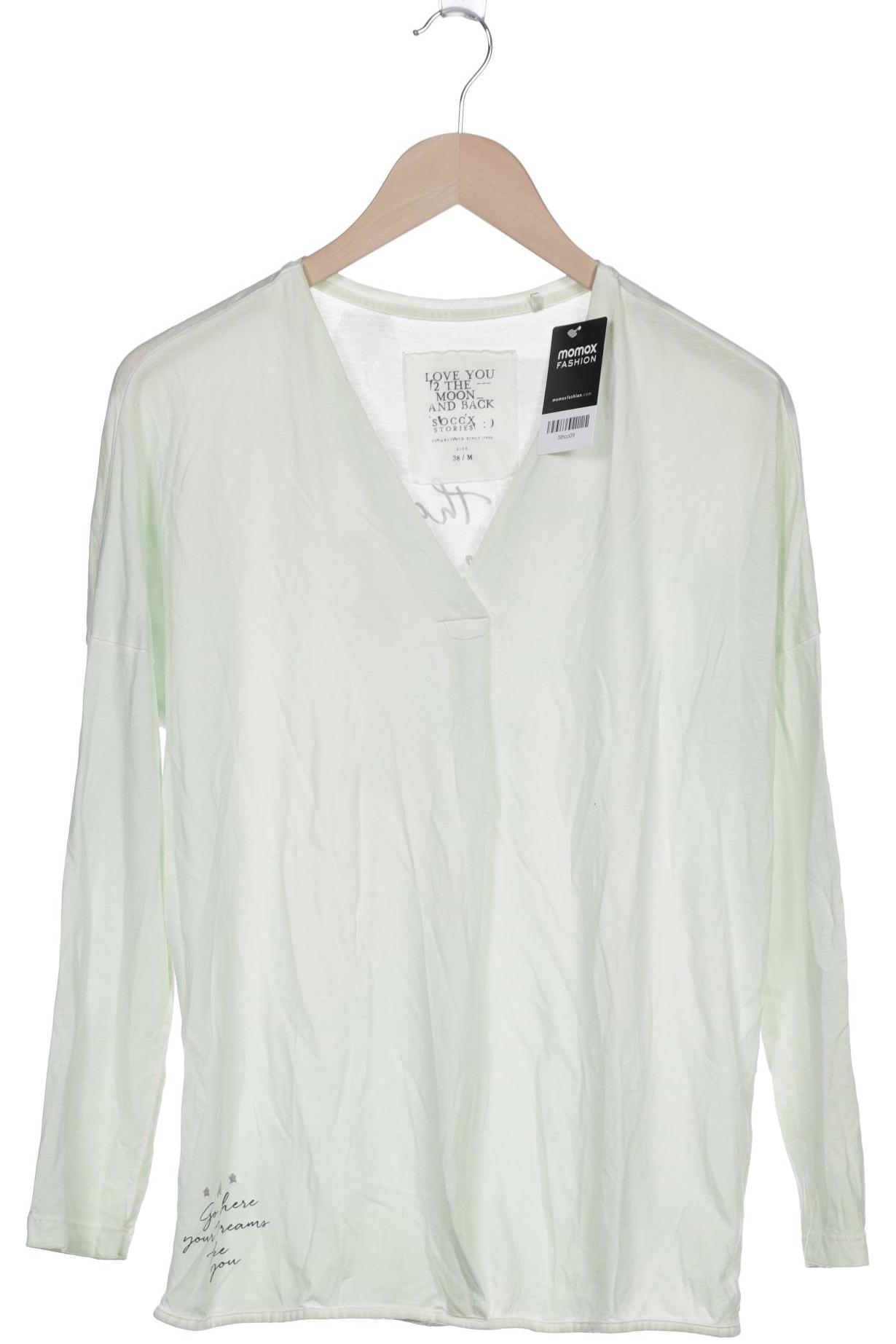 

SOCCX Damen Langarmshirt, hellgrün