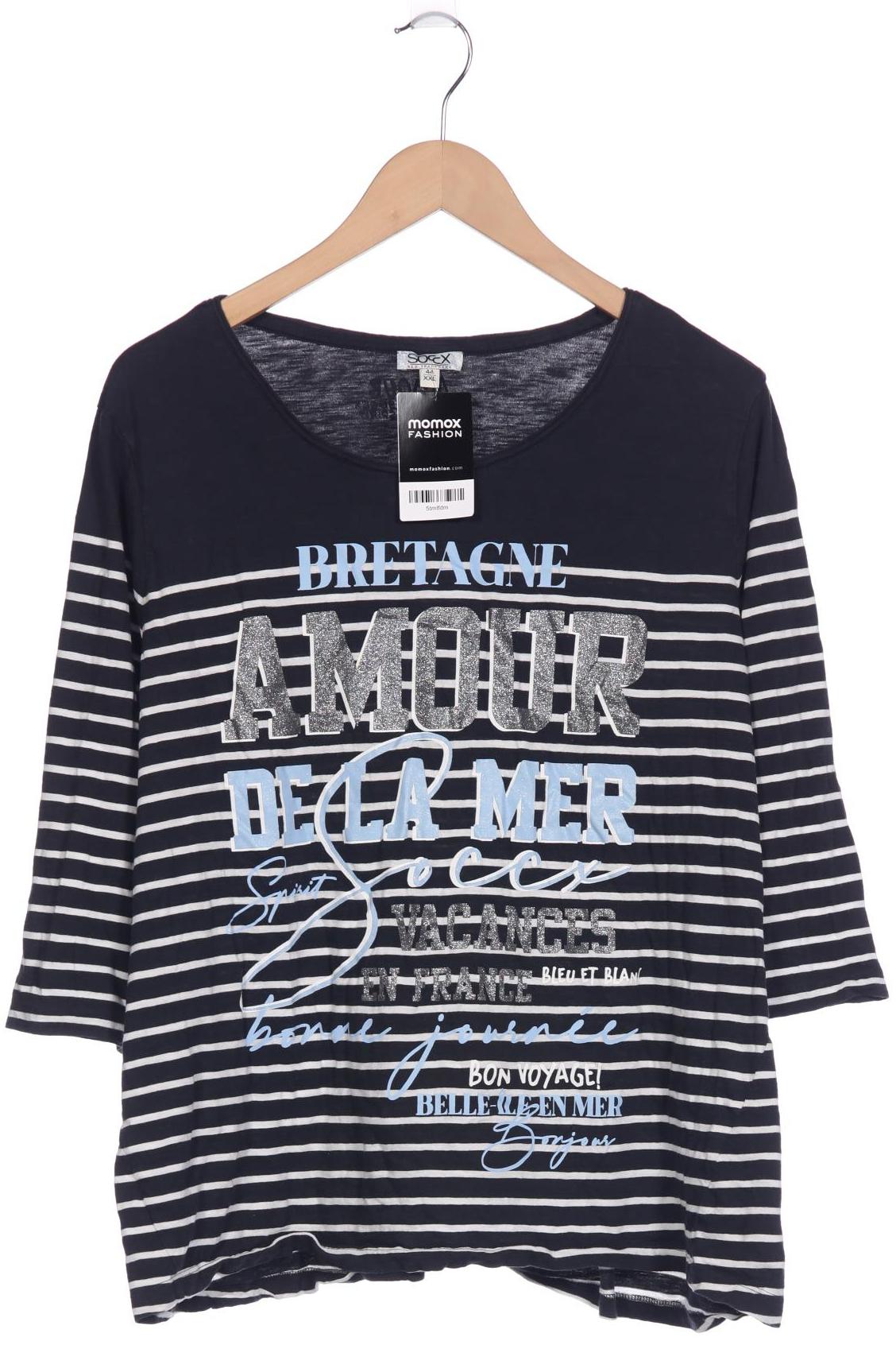 

Soccx Damen Langarmshirt, schwarz, Gr. 44