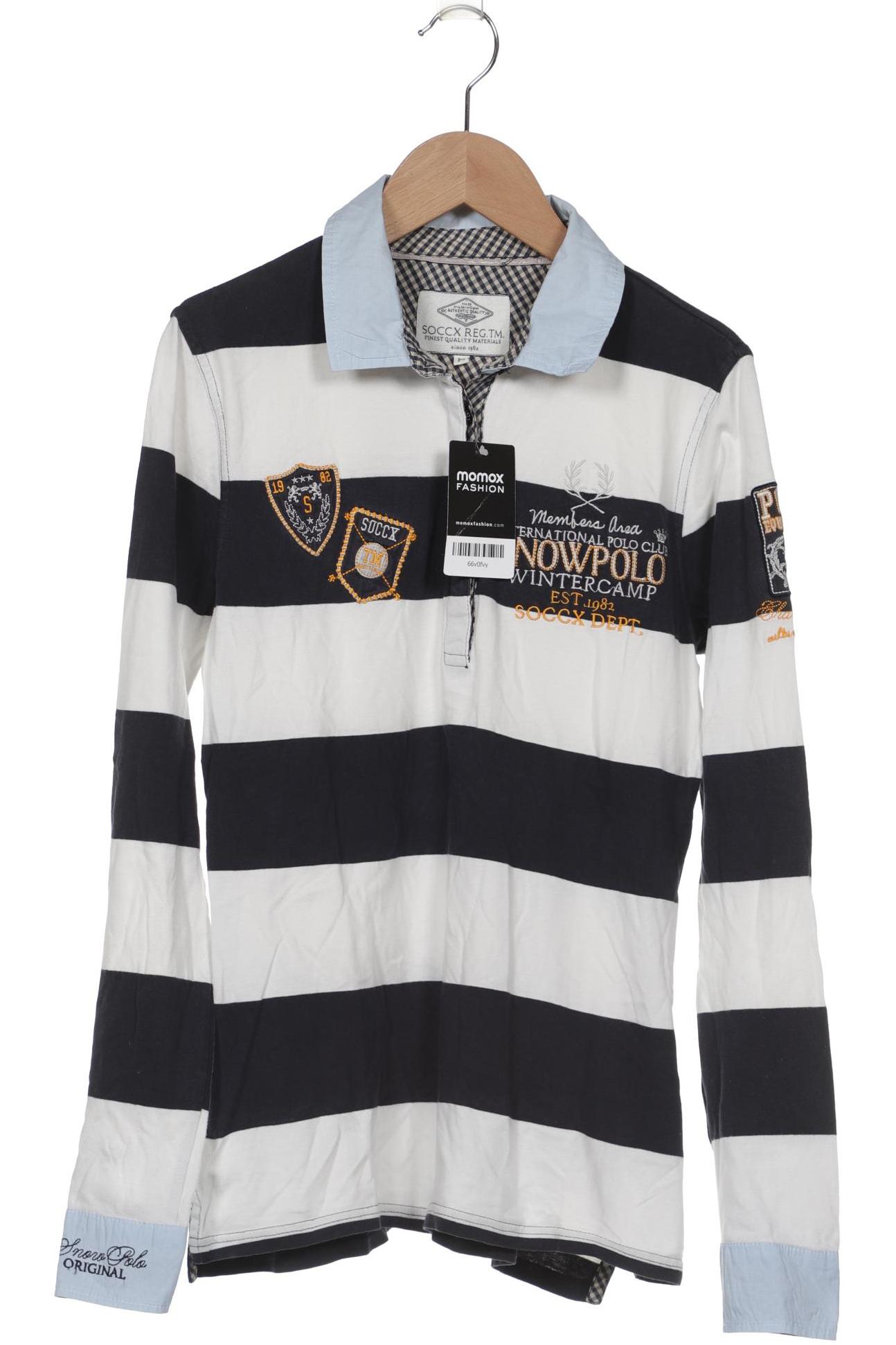 

Soccx Damen Langarmshirt, marineblau, Gr. 38