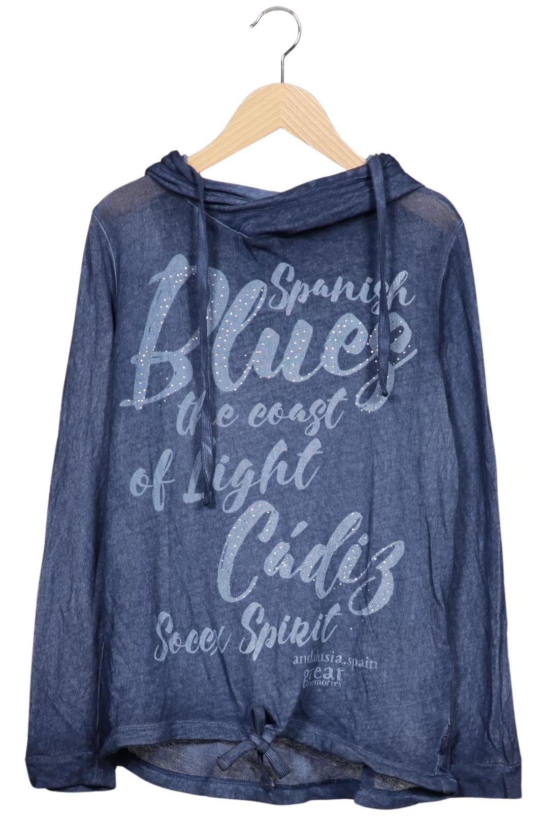 

Soccx Damen Langarmshirt, marineblau, Gr. 36