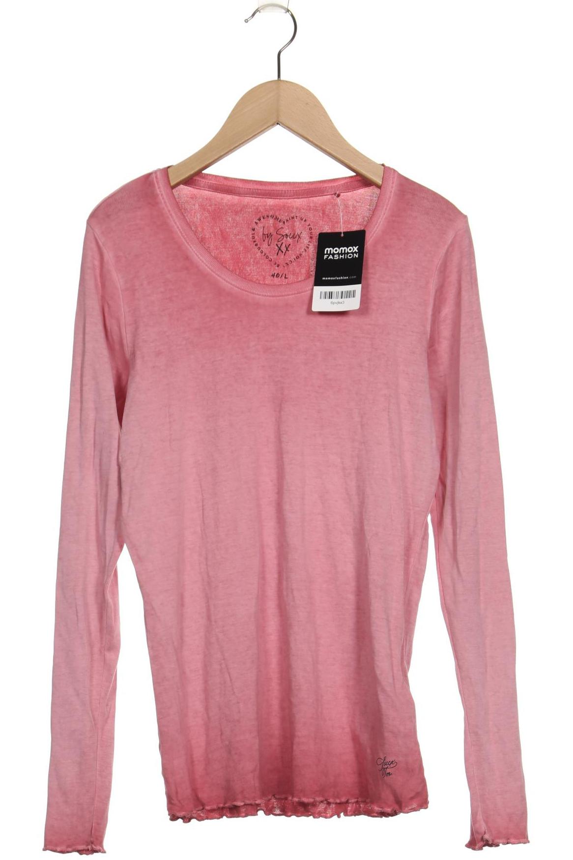 

Soccx Damen Langarmshirt, pink, Gr. 40