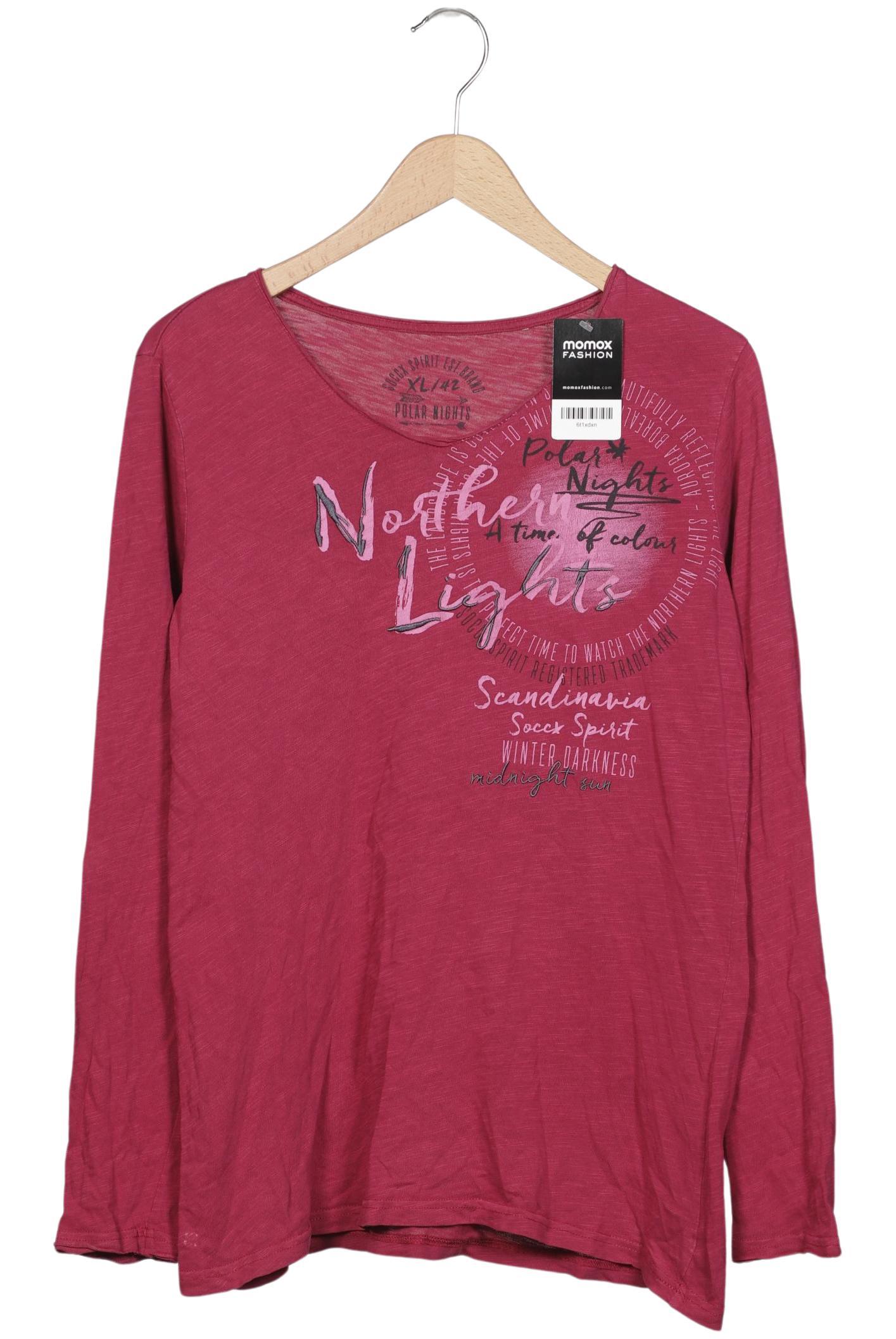 

Soccx Damen Langarmshirt, rot, Gr. 42