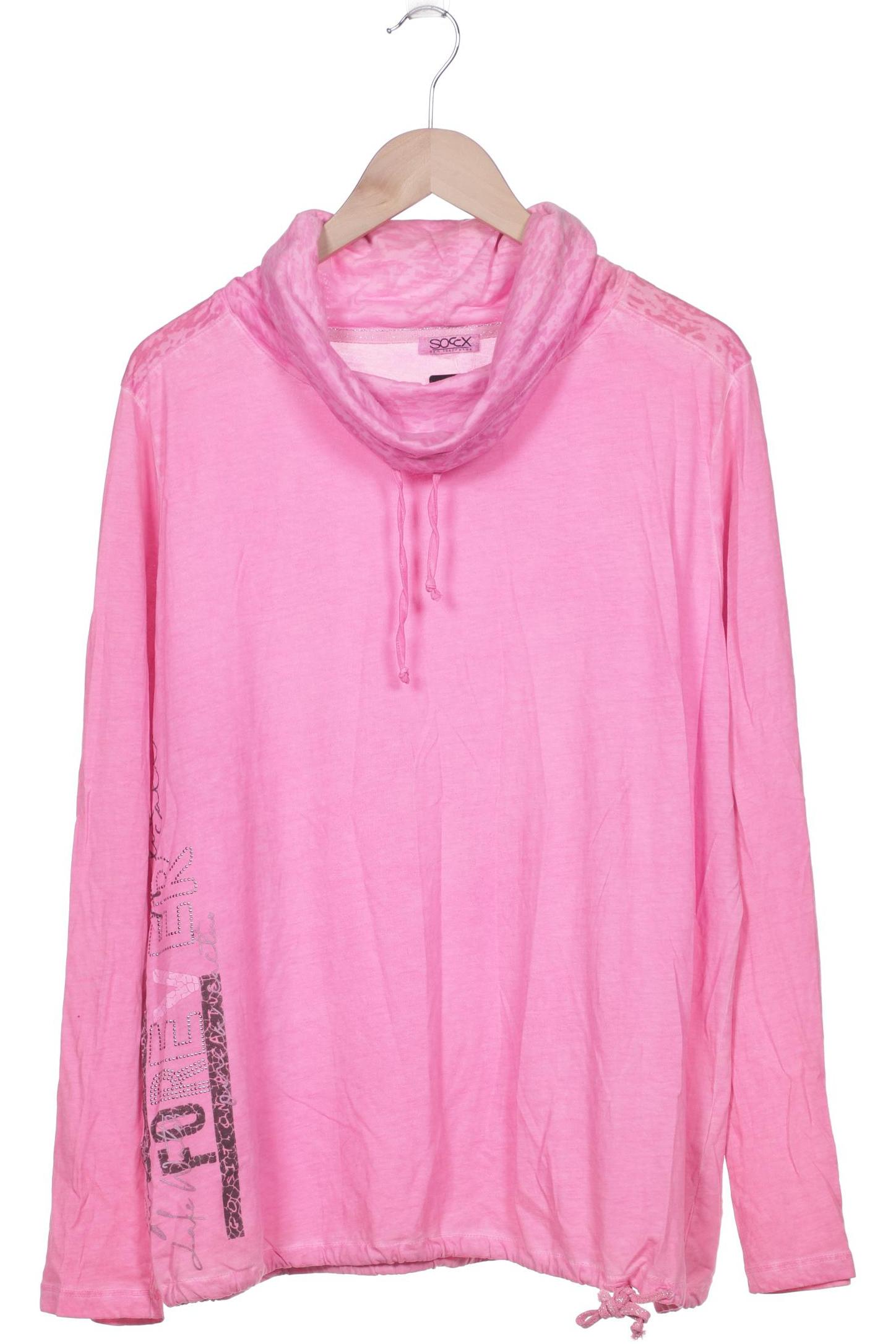 

SOCCX Damen Langarmshirt, pink