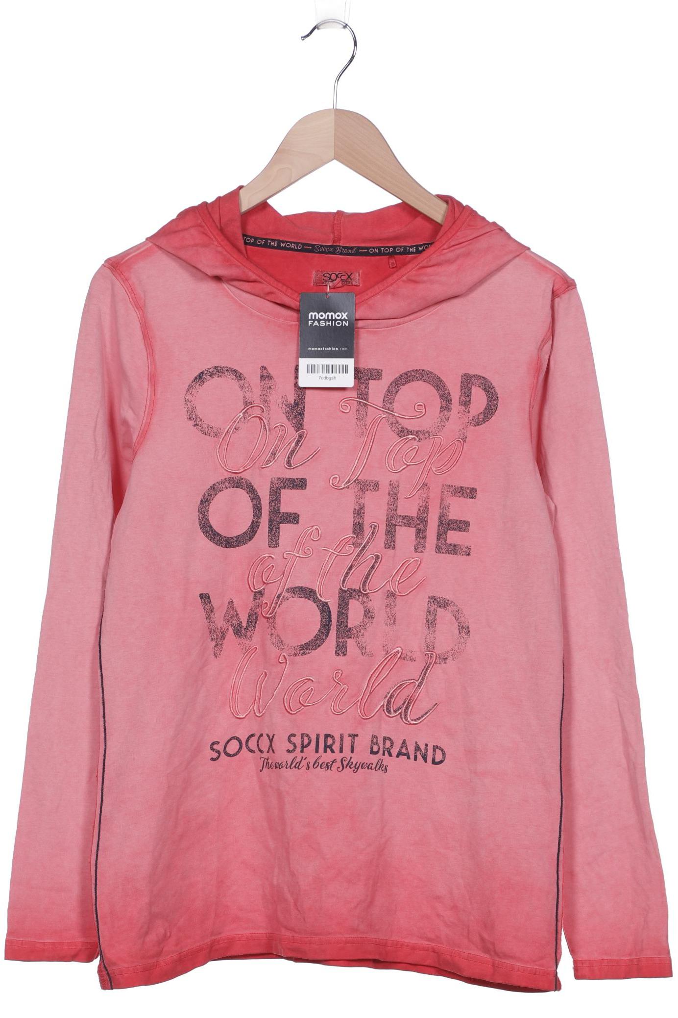 

SOCCX Damen Langarmshirt, pink