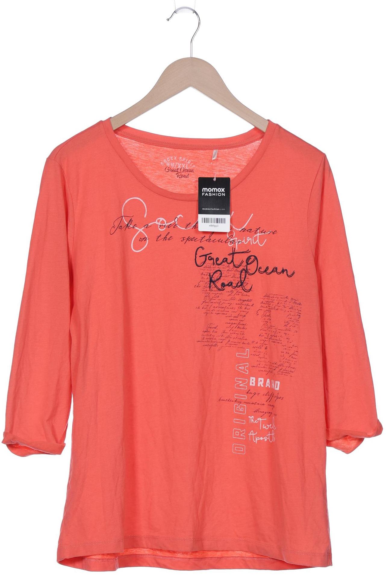 

Soccx Damen Langarmshirt, orange, Gr. 44