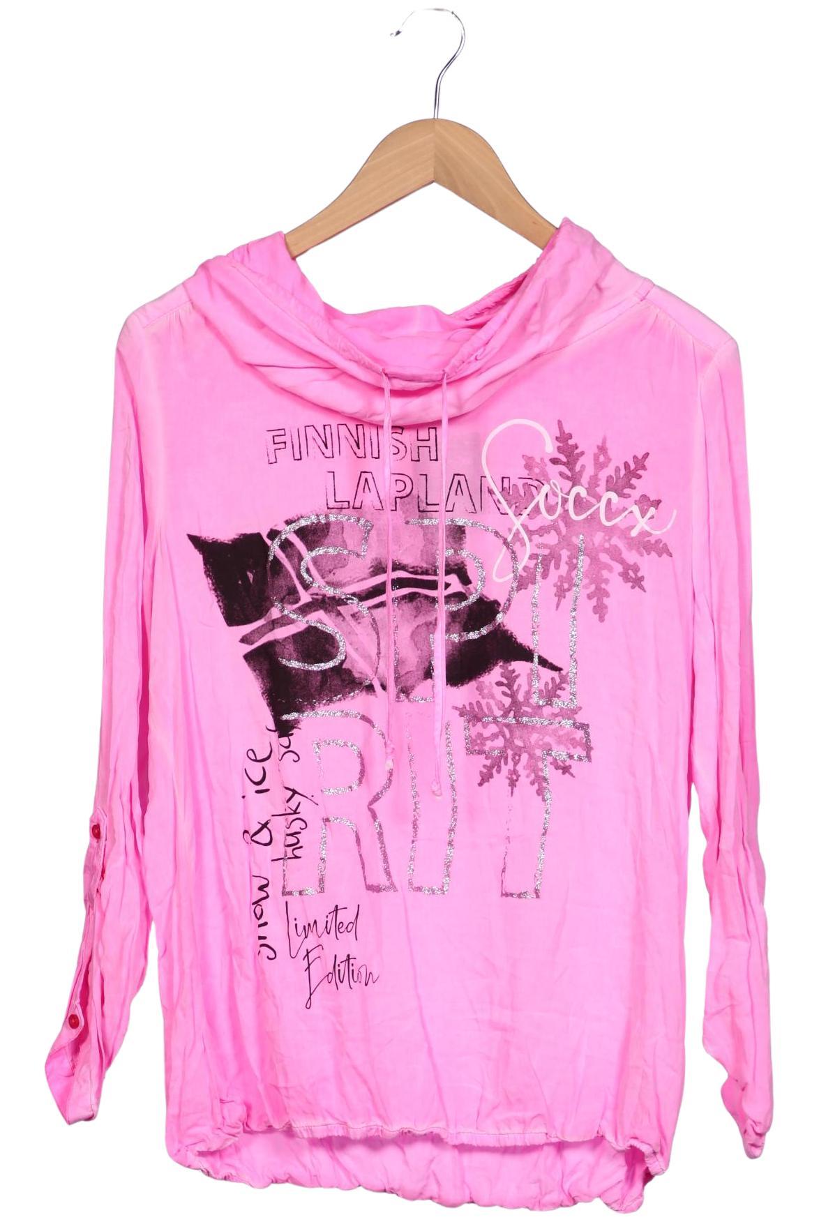

Soccx Damen Langarmshirt, pink, Gr. 40