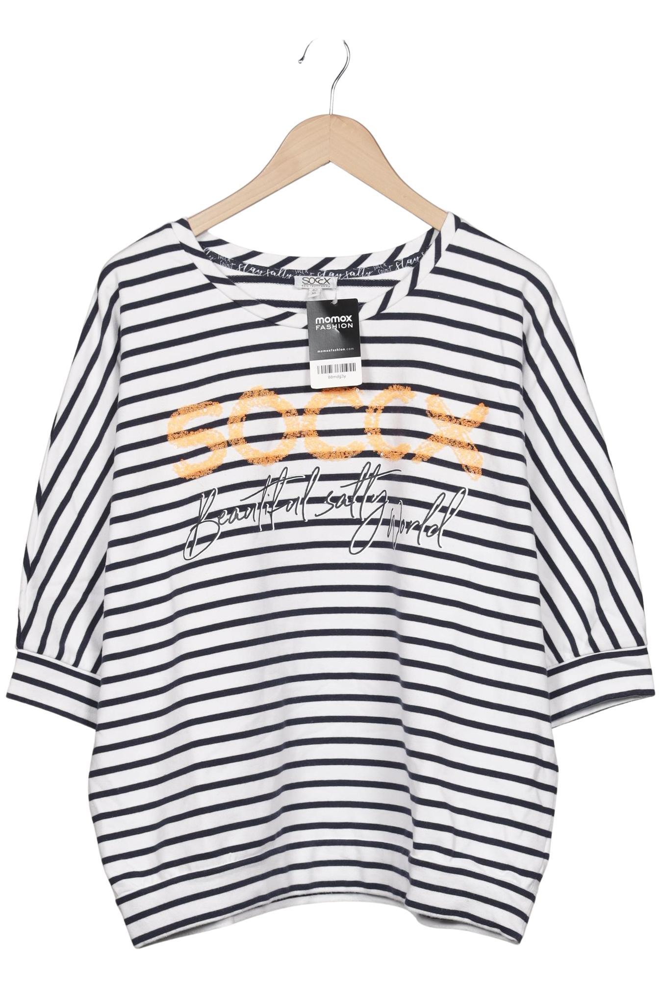 

Soccx Damen Langarmshirt, mehrfarbig, Gr. 42