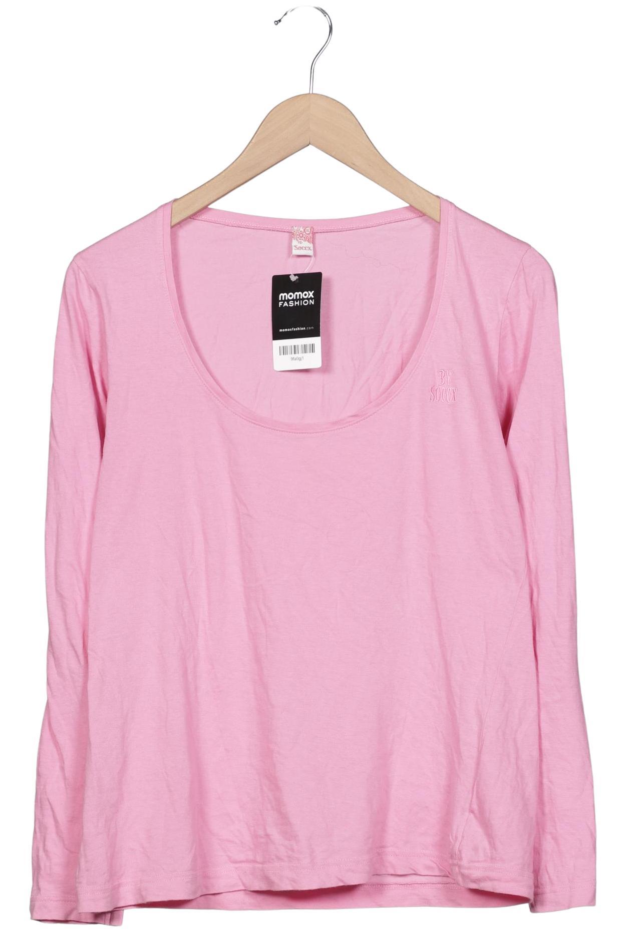 

Soccx Damen Langarmshirt, pink, Gr. 44